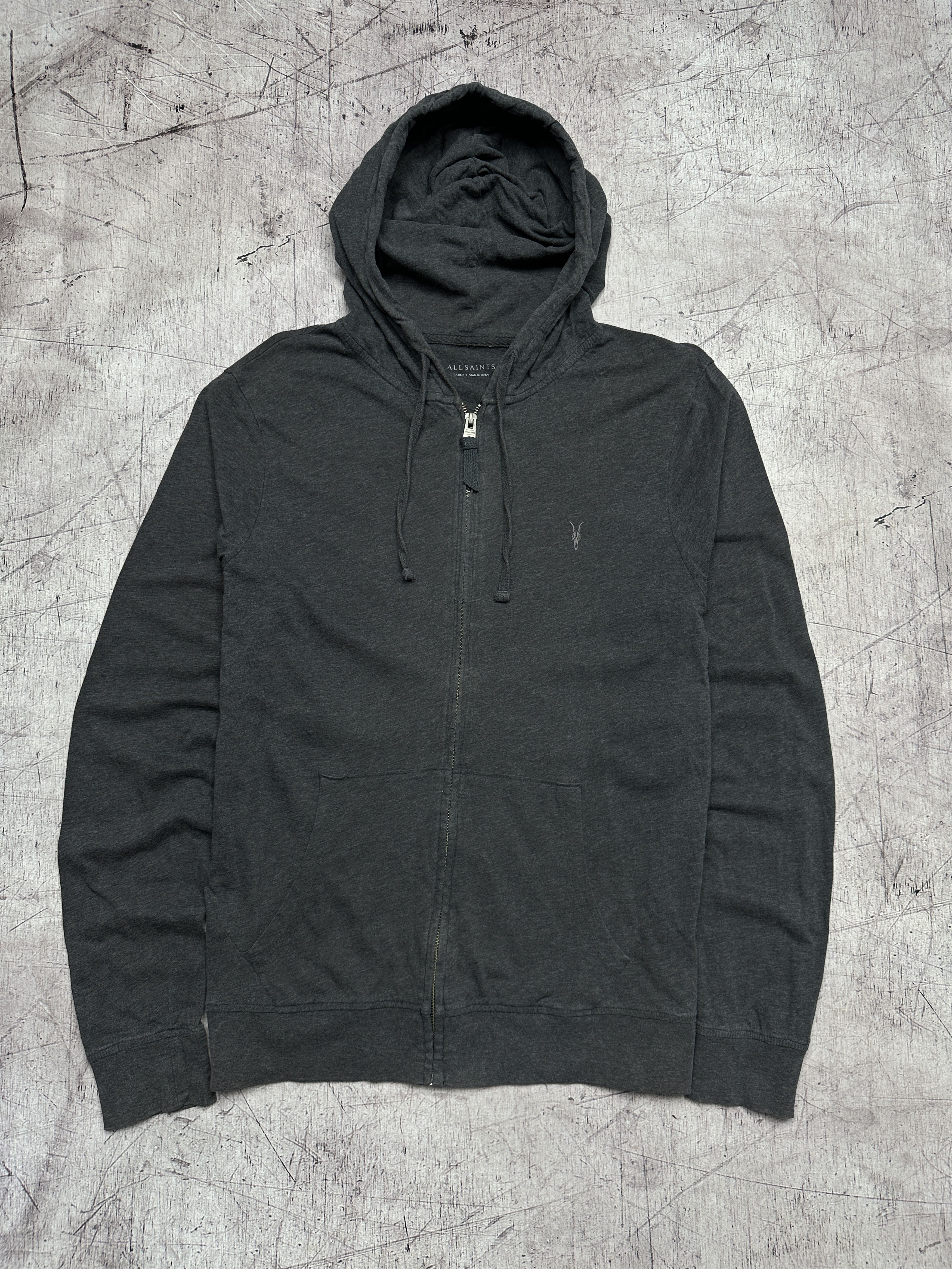 Allsaints Allsaints Mens Light Brace Zip Hoodie Size US L / EU 52-54 / 3 - 1 Thumbnail