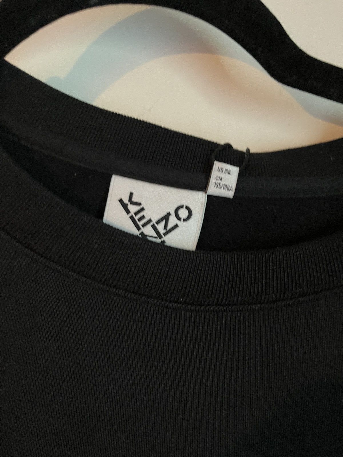 Kenzo NWT Kenzo Black Logo Sweatshirt XXXL Size US XXL / EU 58 / 5 - 4 Thumbnail