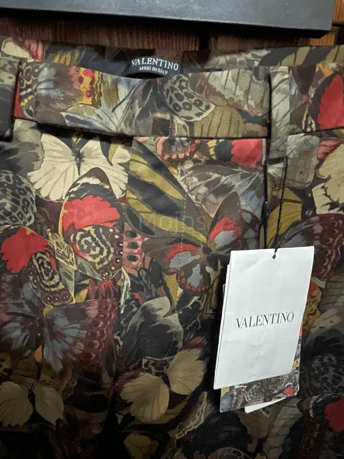Valentino Sz 44 Valentino Butterfly Pattern Trousers-2508 Size US 28 / EU 44 - 5 Thumbnail