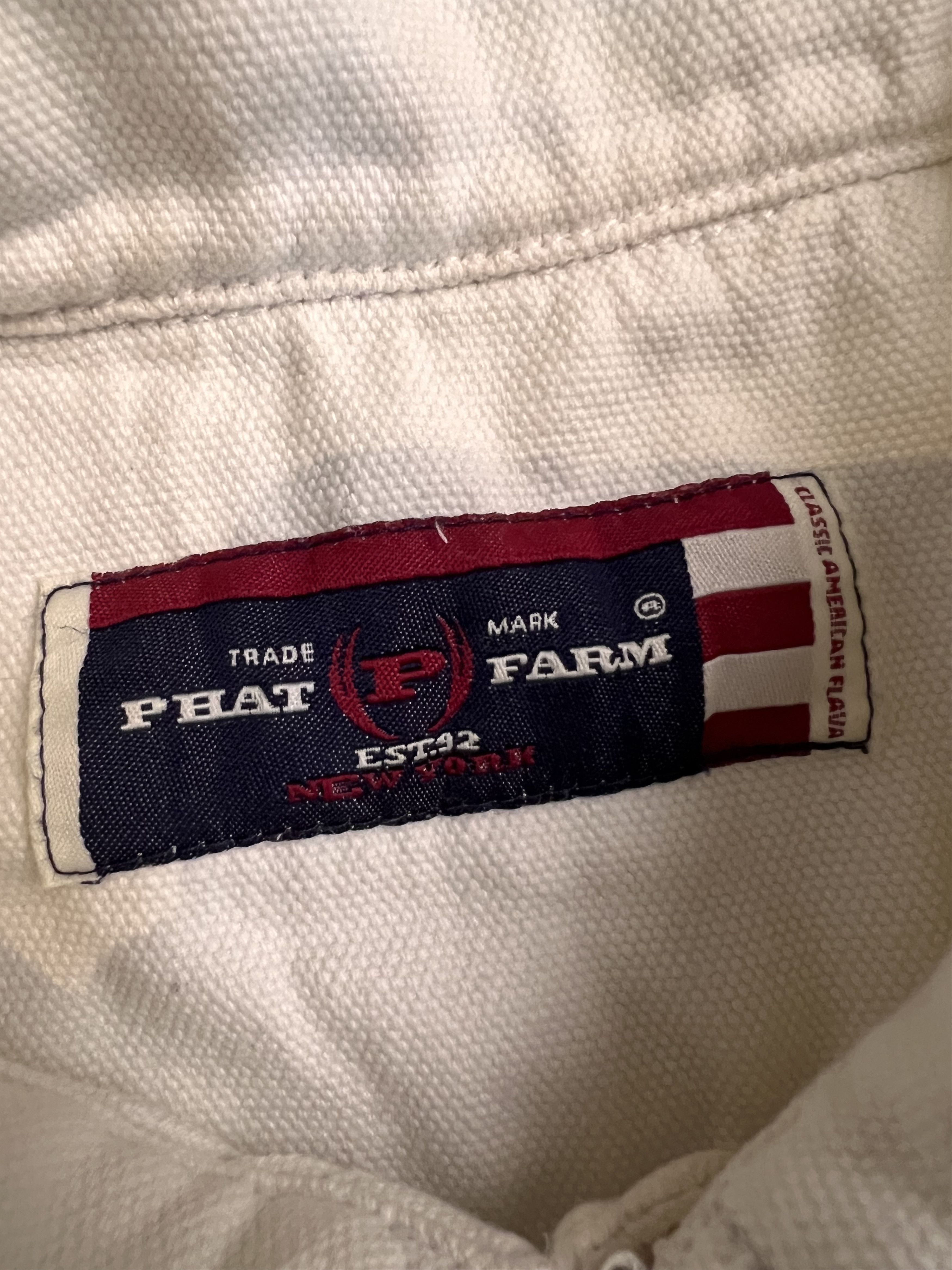 Phat Farm vintage vests white jeans phat farm Size US XL / EU 56 / 4 - 5 Thumbnail