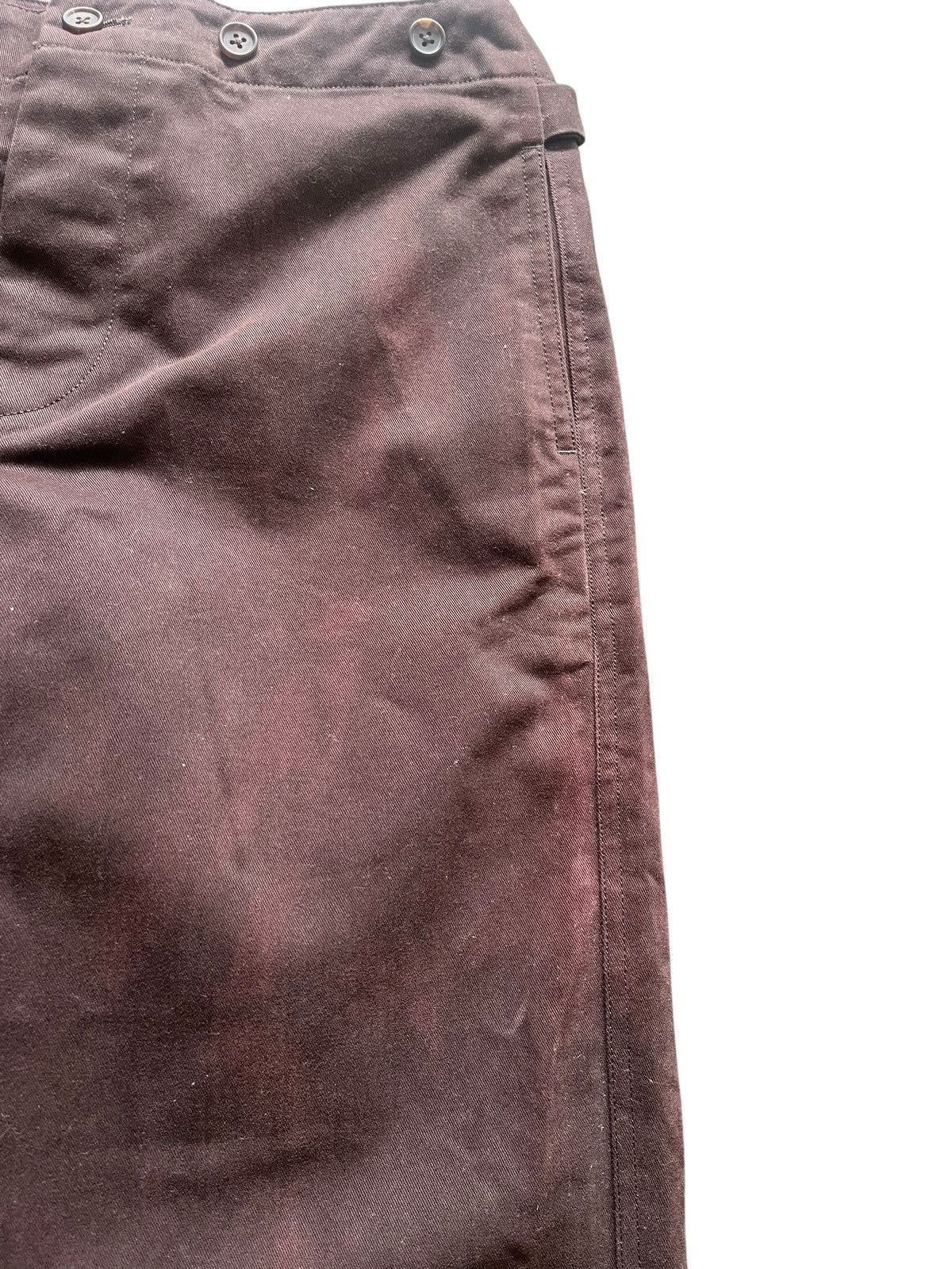 Japanese Brand × Margaret Howell Vintage Margaret Howell Buckle Back Wide Pants Size US 28 / EU 44 - 6 Thumbnail