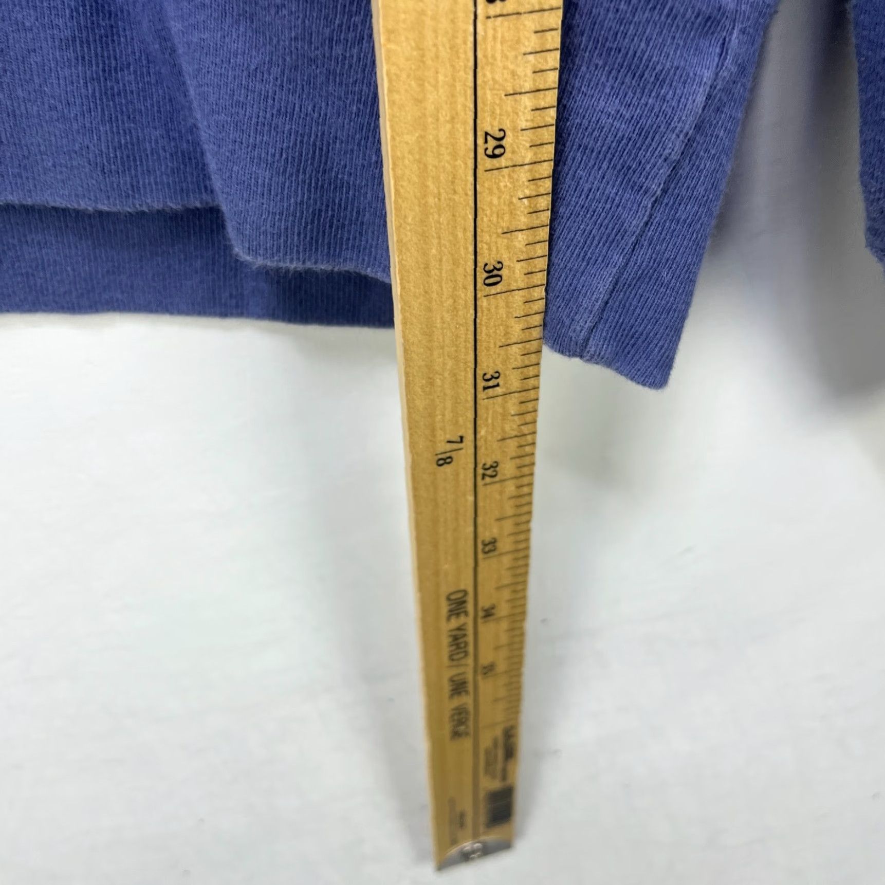 Vintage VINTAGE Polo Ralph Lauren Pony Sweatshirt XL Blue 90s Hooded Crew Neck Sweatshirt Mens Size US XL / EU 56 / 4 - 7 Thumbnail
