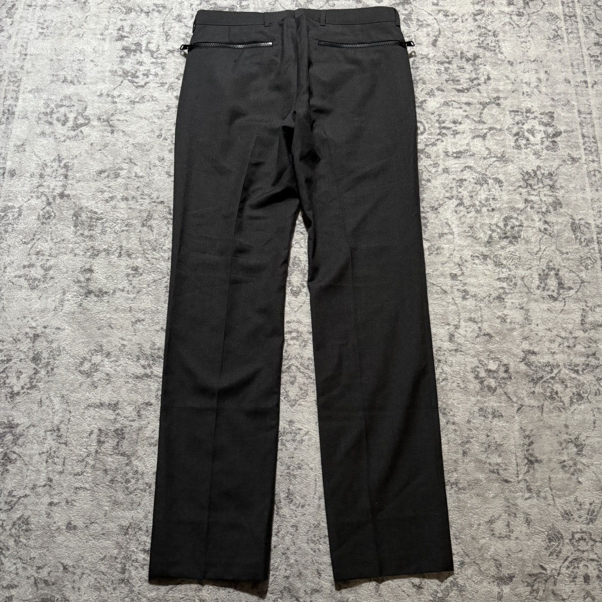 Dior Dior Homme SS09 Planisphère Pleated Zipper Pocket Trousers Size 44R - 7 Thumbnail