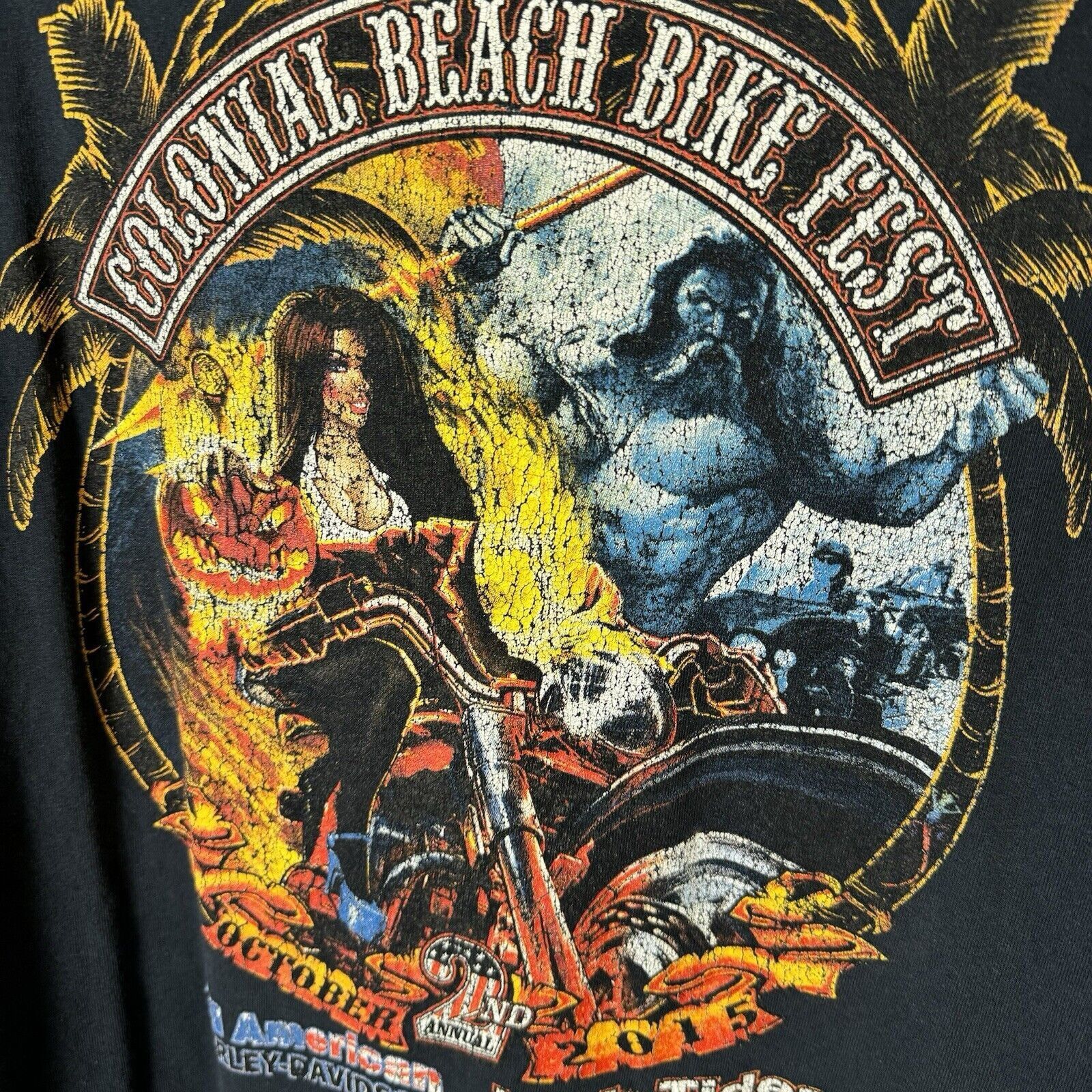 Other Harley Colonial Beach Bike Week T Shirt Mens XL Size US XL / EU 56 / 4 - 9 Thumbnail