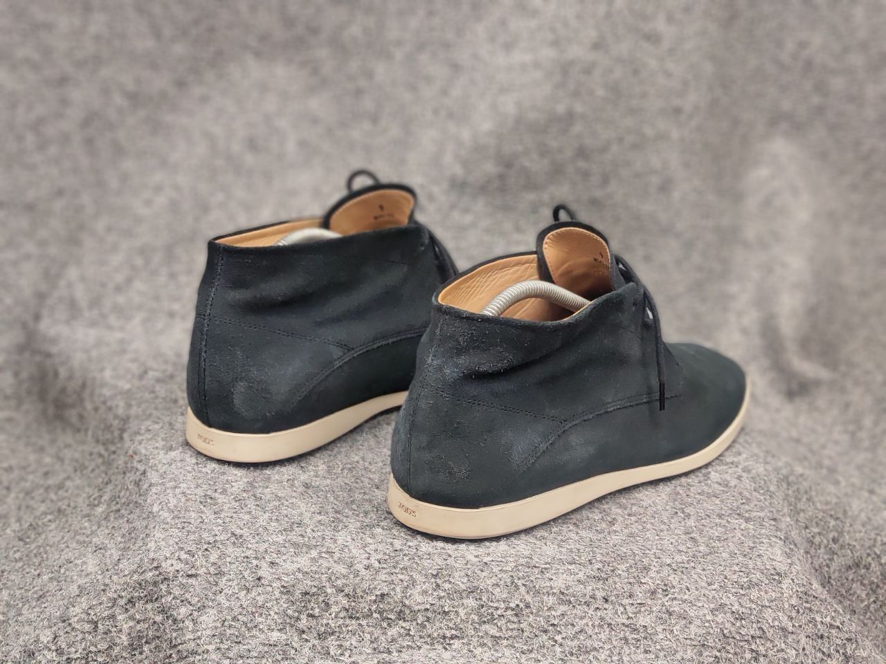 Tod's Tod's Design Suede Leather Blue Chukka Shoes Casual Boots Size US 9 / EU 42 - 14 Thumbnail