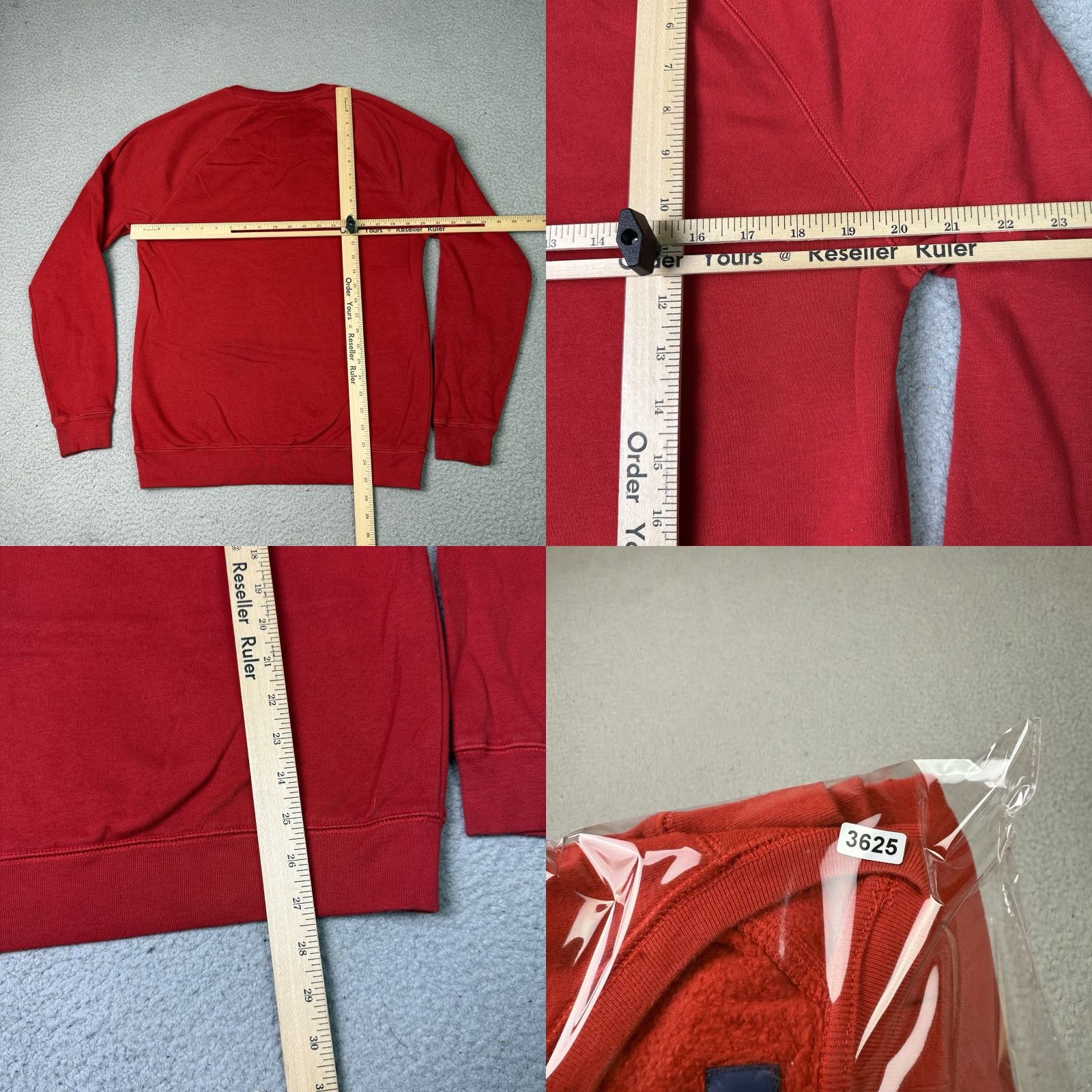 Polo Ralph Lauren VINTAGE Ralph Lauren Polo Sweatshirt Mens M Red Sleepwear RL Tiger Logo Fleece Rare Logo Knit Pullover Crew Neck Size US M / EU 48-50 / 2 - 8 Thumbnail