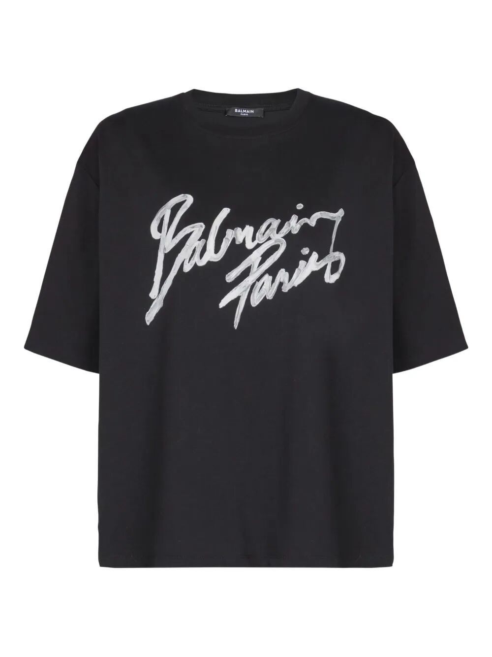 Balmain SHORT SLEEVES "BALMAIN PARIS BULKY" T-SHIRT Size M / US 6-8 / IT 42-44 - 1 Thumbnail