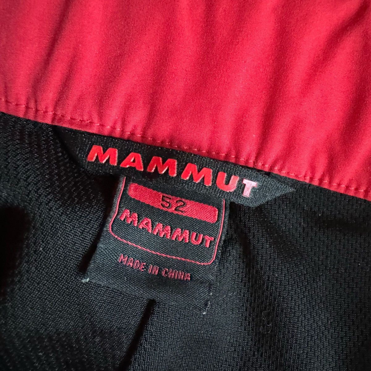 Mammut Mammut DryTech Snow Ski Overall Pants Men’s 52 Red Size US 36 / EU 52 - 7 Thumbnail