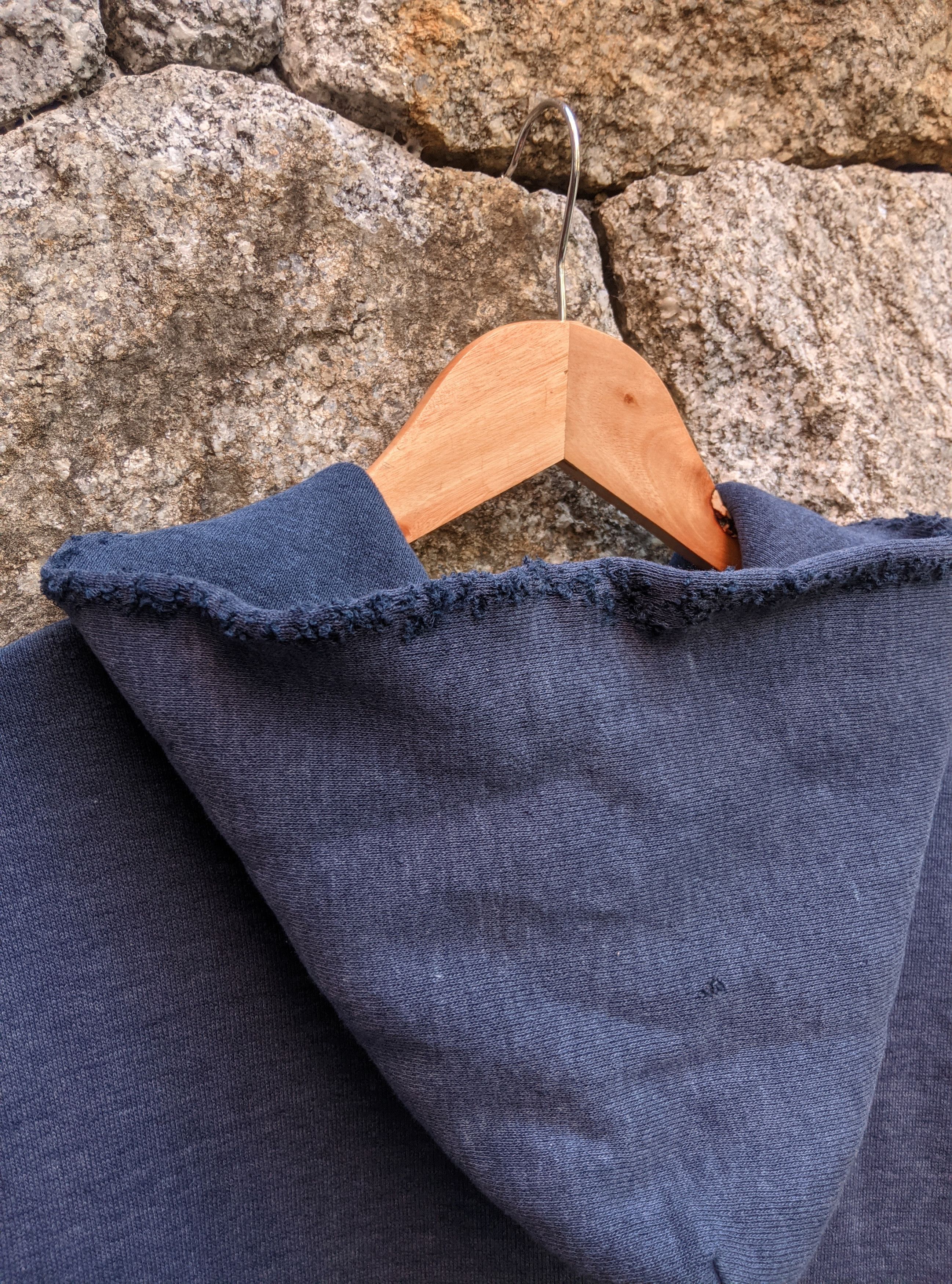 Vintage Vintage 60s thrashed hoodie thermal sun fade distressed Size US M / EU 48-50 / 2 - 11 Thumbnail