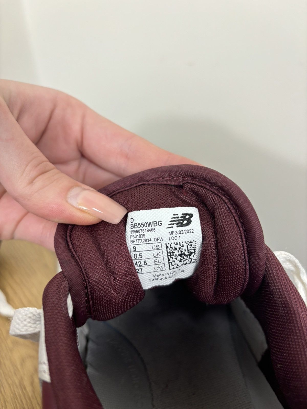 New Balance New Balance 550 Burgundy Cyan Hype Sneakers Shoes Size US 9 / EU 42 - 15 Thumbnail