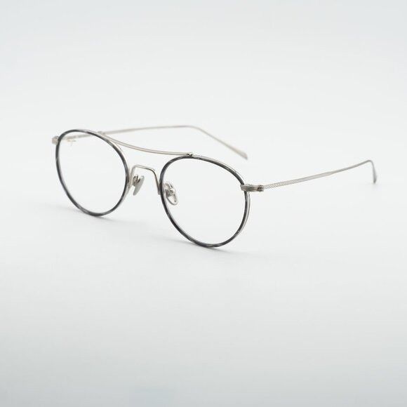 Maui Jim Maui Jim MJO 2419 17A Eyeglasses Silver 48mm Round Frame Size ONE SIZE - 7 Thumbnail
