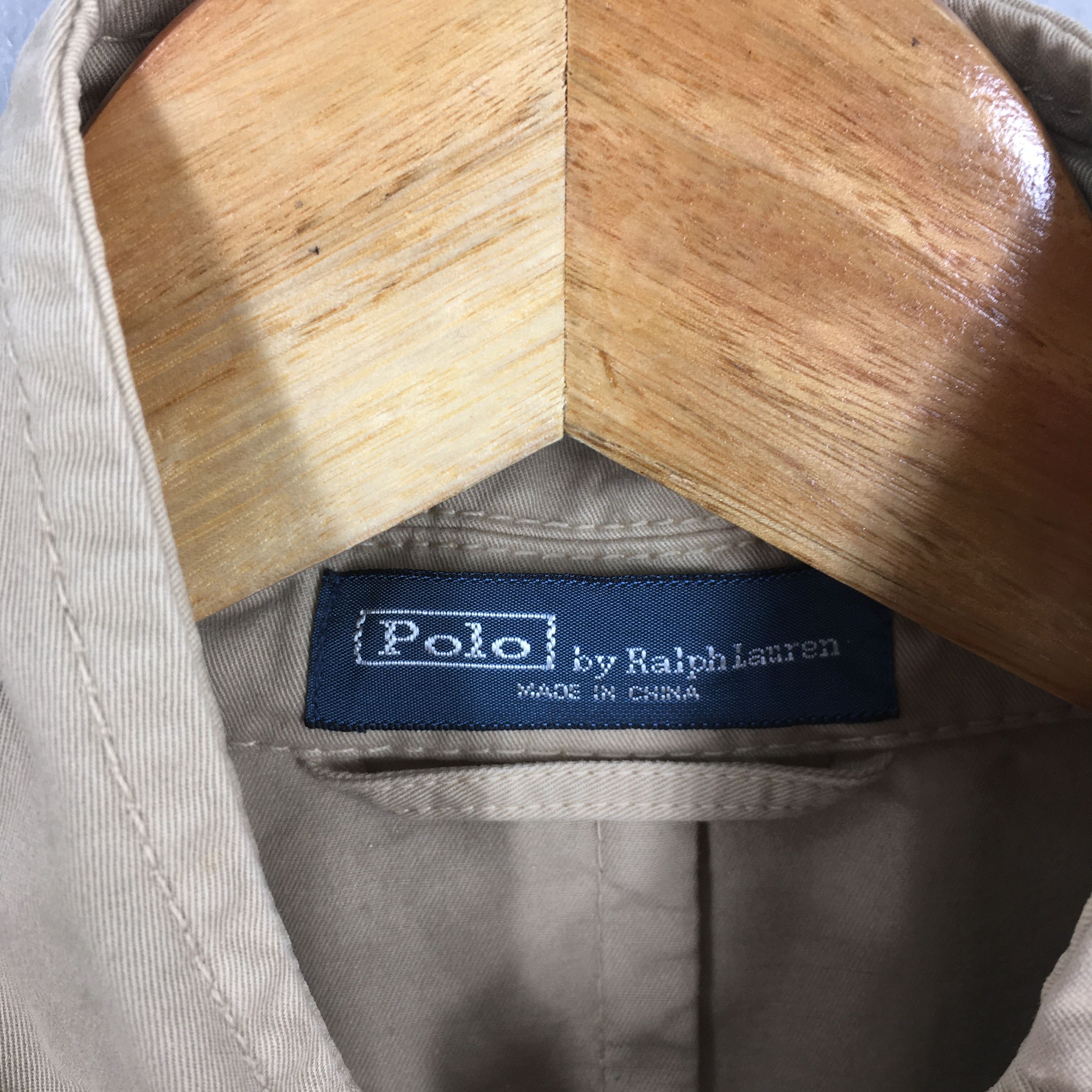 Polo Ralph Lauren Vintage 90's Polo Ralph Lauren Brown Casual Button Jacket S Size US S / EU 44-46 / 1 - 6 Thumbnail