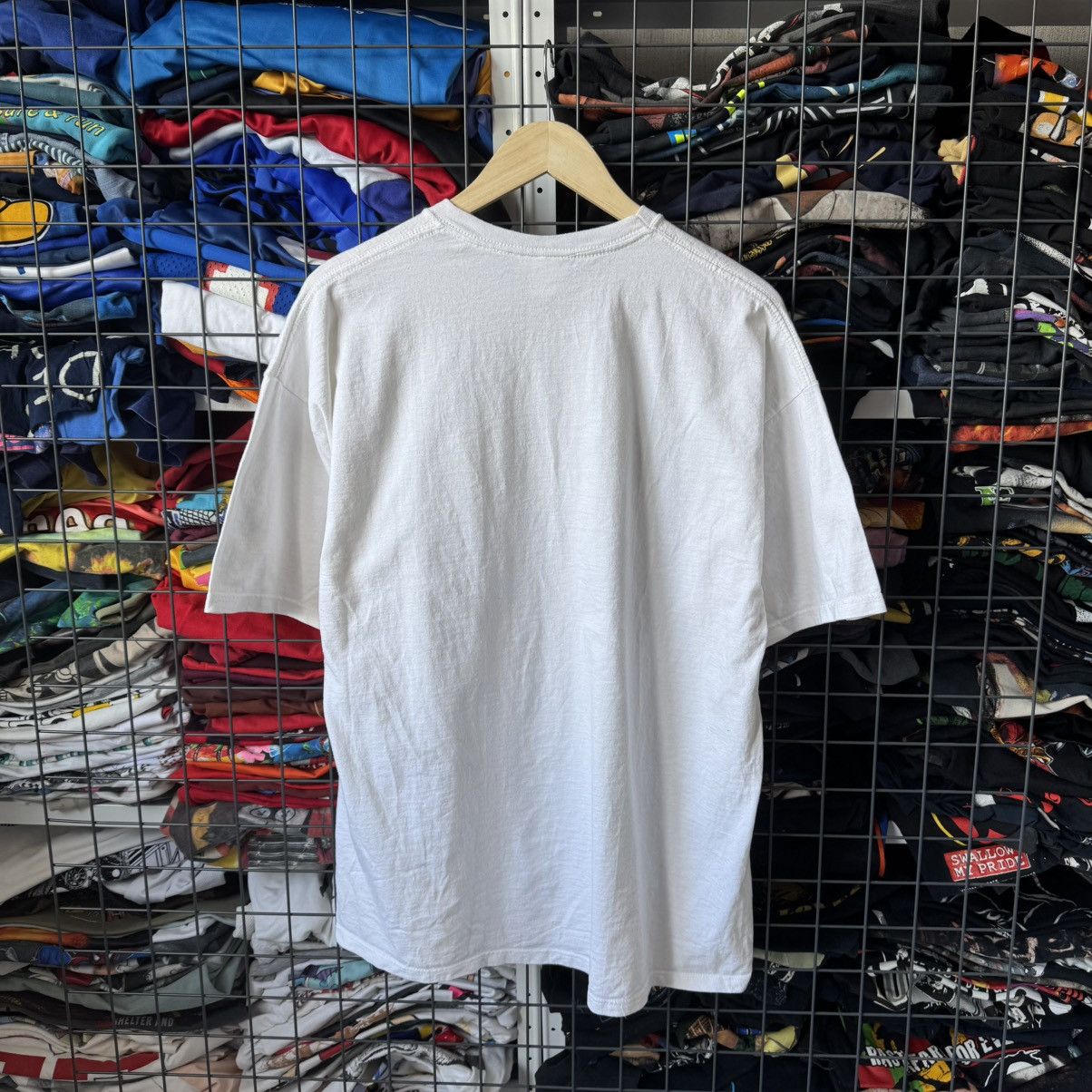 Disney × Mickey Mouse × Vintage Vintage 90s Disney Peace, Love, Mickey Mouse T-shirt Size US L / EU 52-54 / 3 - 2 Thumbnail