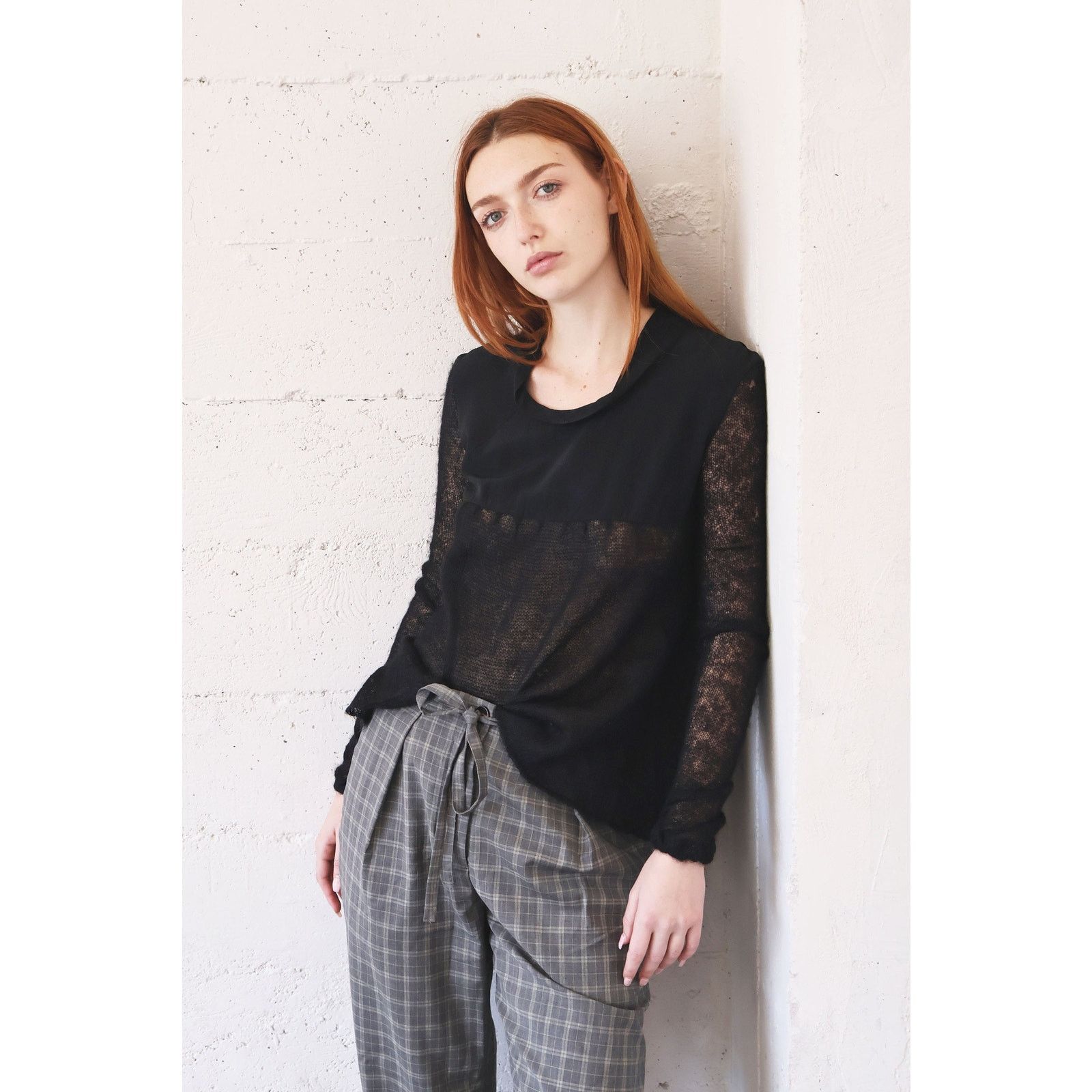 Miu Miu Vintage MIU MIU Y2K Mohair + Silk Knit Sweater Size M / US 6-8 / IT 42-44 - 2 Thumbnail