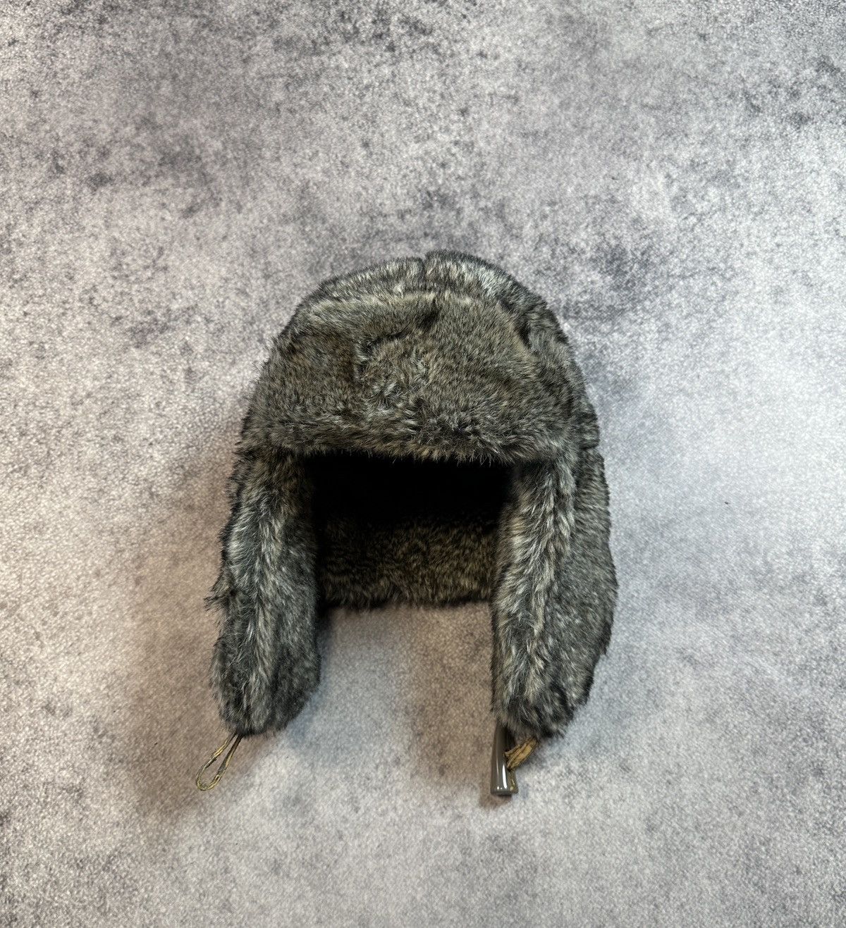 Other Y2K Vintage Fur Ushanka Hat Avant Garde Streetwear Alt Fuzzy Size ONE SIZE - 2 Thumbnail