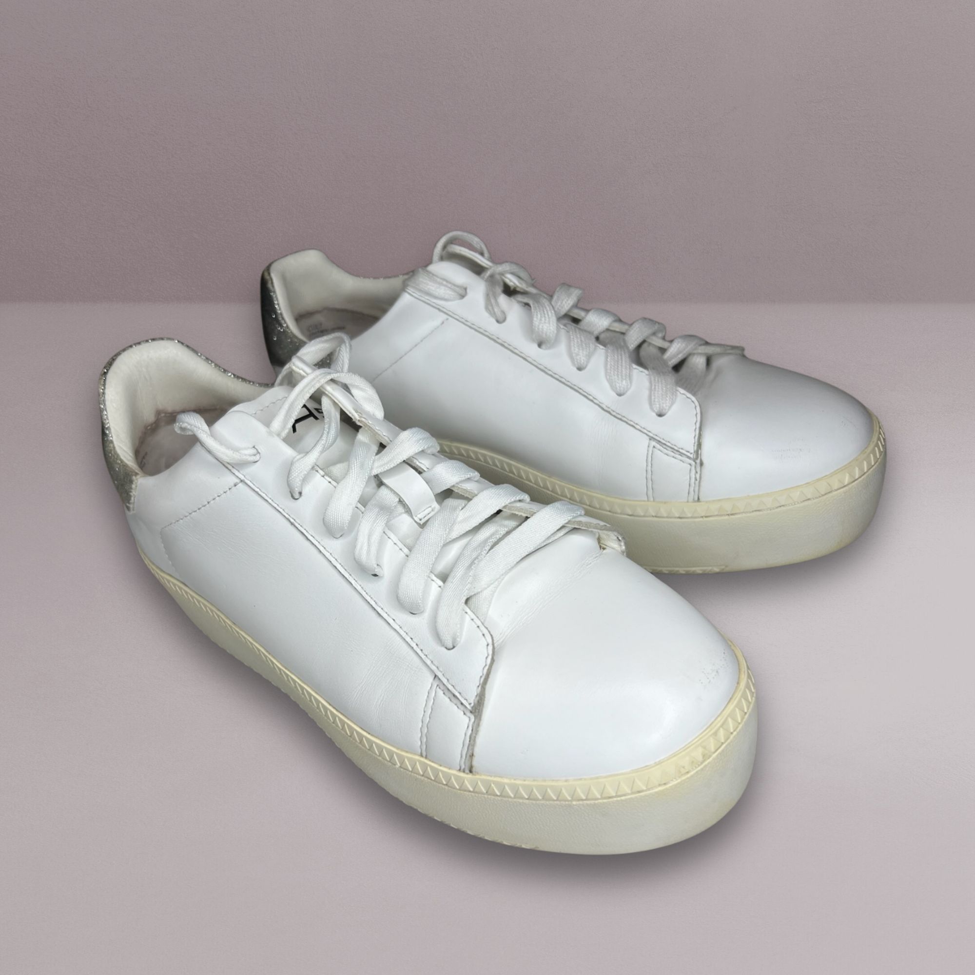 ASH Ash Platform Women Sneakers White Leather Size 9 Stylish Ca Size US 9 / IT 39 - 3 Thumbnail