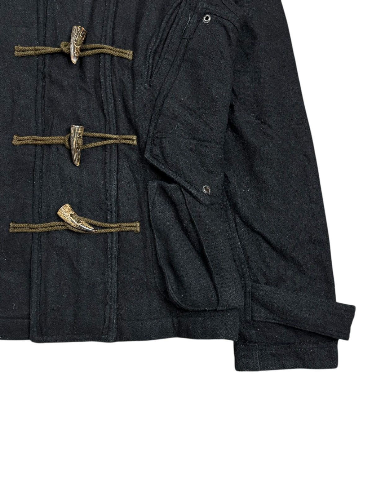 PPFM 2000s PPFM - Fang Button Napoleon Hooded Jacket Size US M / EU 48-50 / 2 - 4 Thumbnail