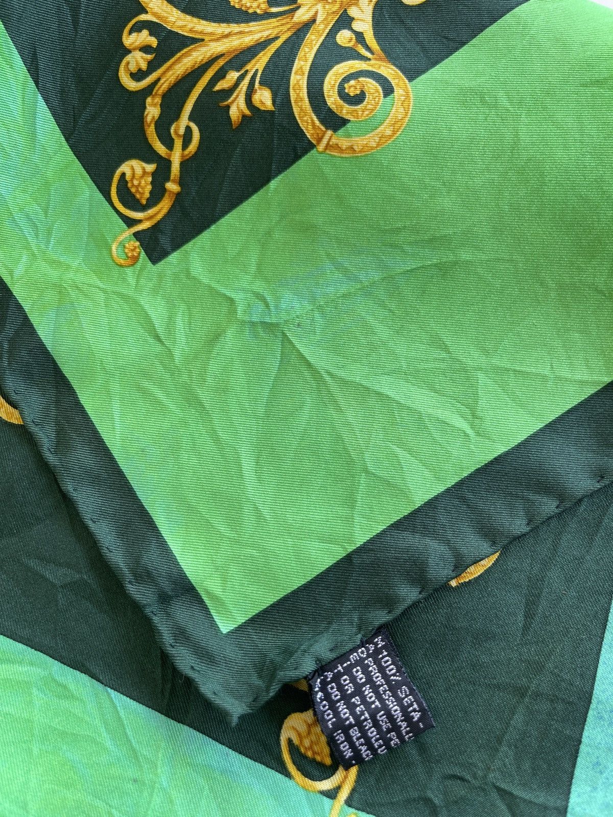 Versace Vintage Atelier Versace Luxury Silk Scarf Size ONE SIZE - 17 Thumbnail