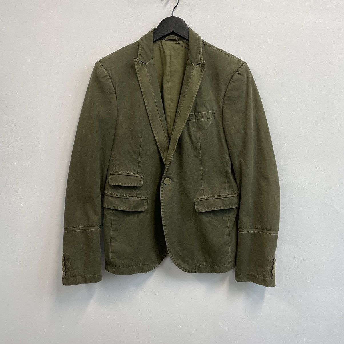 Neil Barrett Neil Barrett moss green blazer Size 44S - 3 Thumbnail