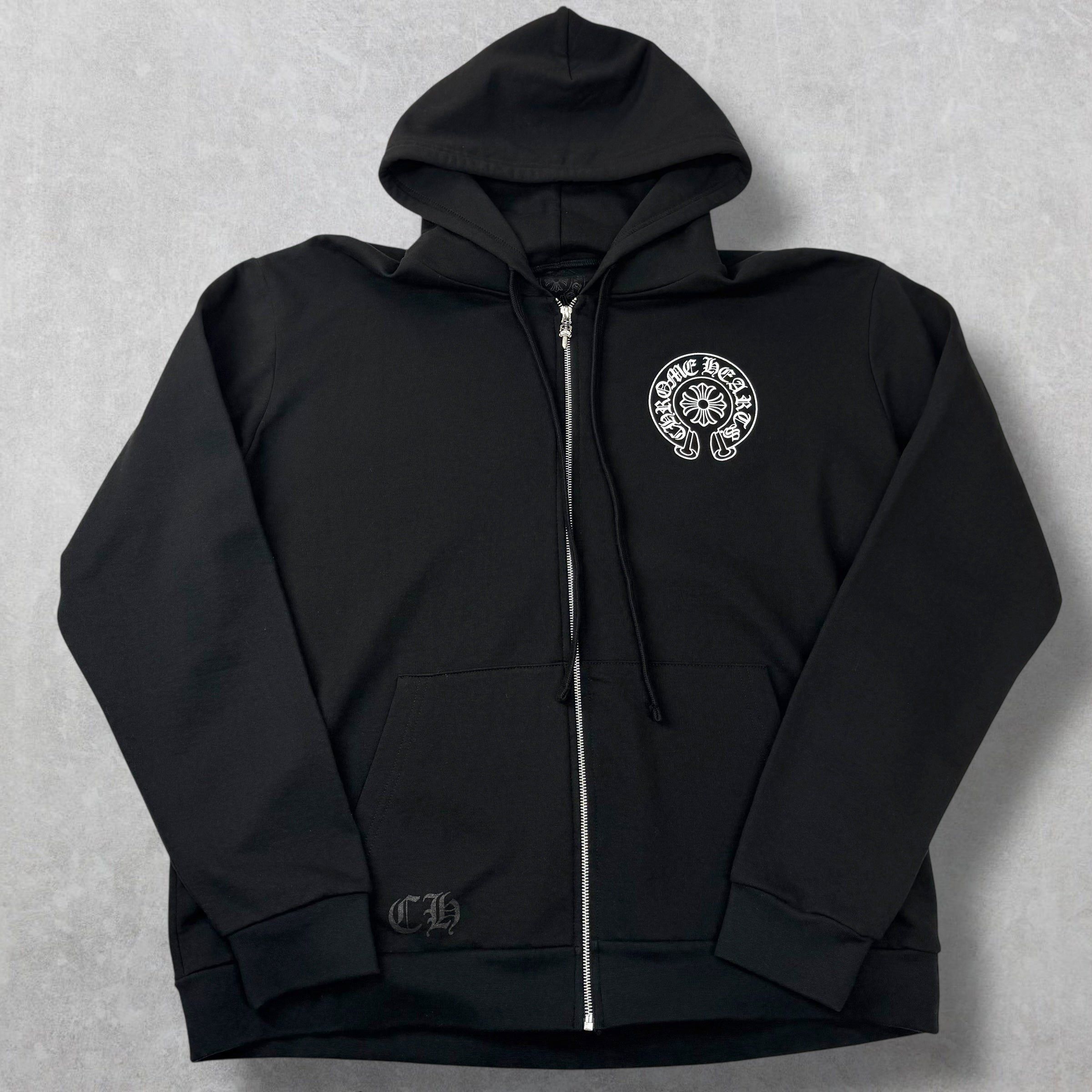Chrome Hearts Chrome Hearts Tokyo Exclusive Horseshoe Zip Up Hoodie XL Size US XL / EU 56 / 4 - 2 Thumbnail