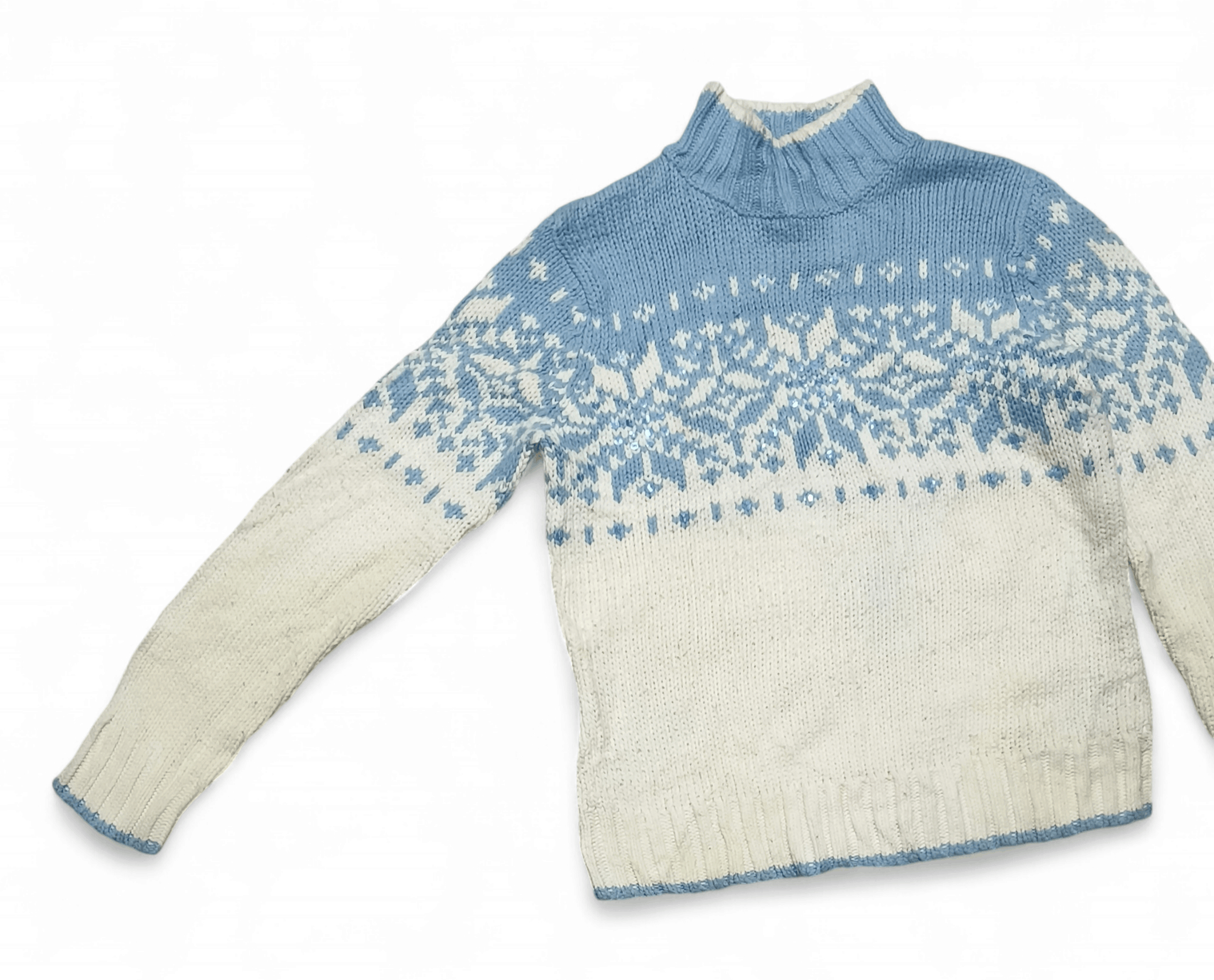 St. Johns Bay Vintage STJOHNSBAY Women's Ethnic Knit Acrylic Sweater Size M / US 6-8 / IT 42-44 - 3 Thumbnail