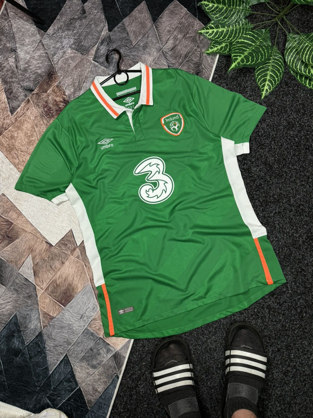 Umbro Ireland soccer jersey size XXL