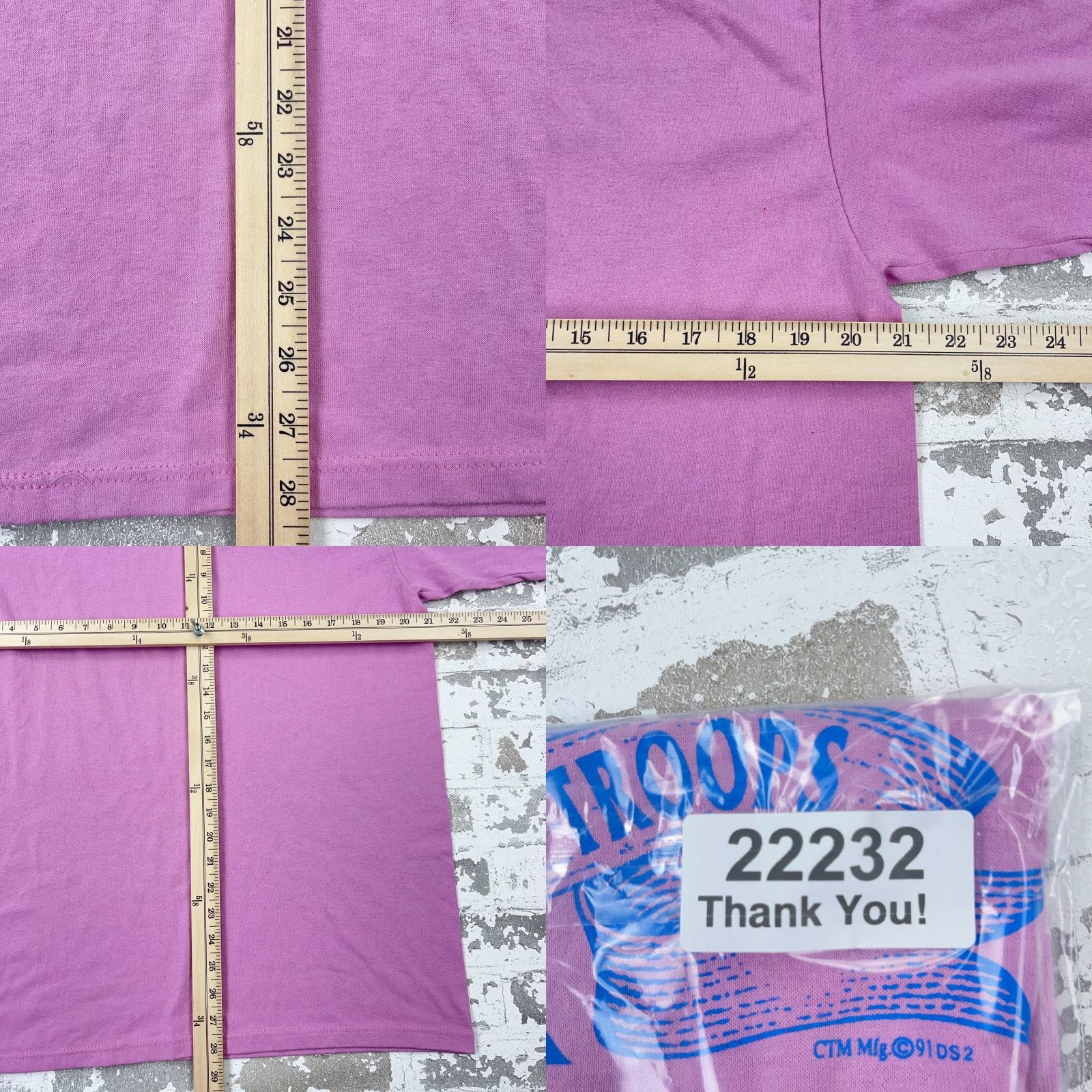 Vintage VINTAGE Stedman Desert Storm Shirt Men XL Pink Tee 90s USA Rolling Thunder Single Stitch Shirt Mens Pink 90s Desert Storm Graphic Print Size XL Size US XL / EU 56 / 4 - 8 Thumbnail