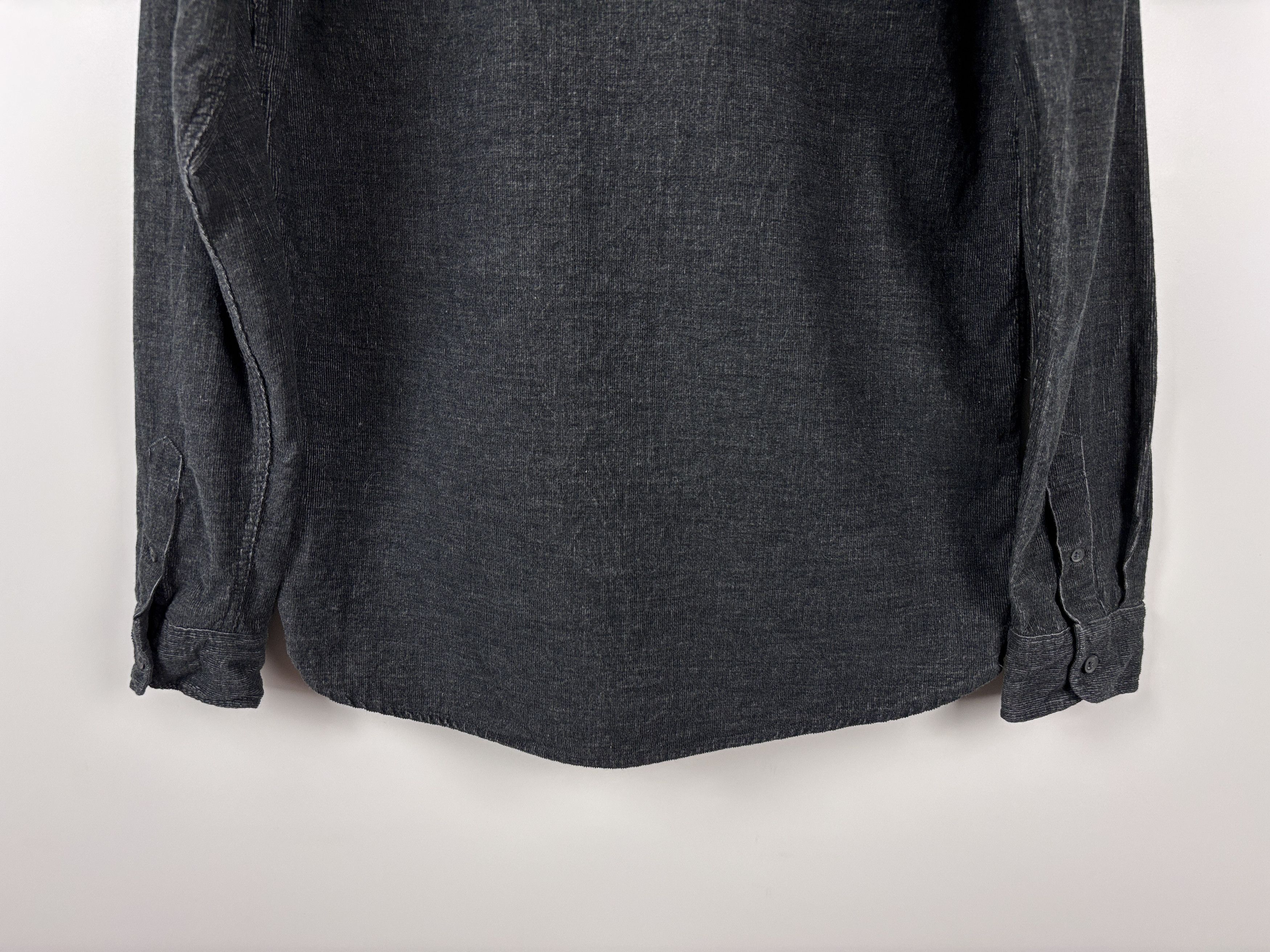 Allsaints All Saints Lorella Medium Textured Corduroy Shirt Gray S Size US S / EU 44-46 / 1 - 6 Thumbnail