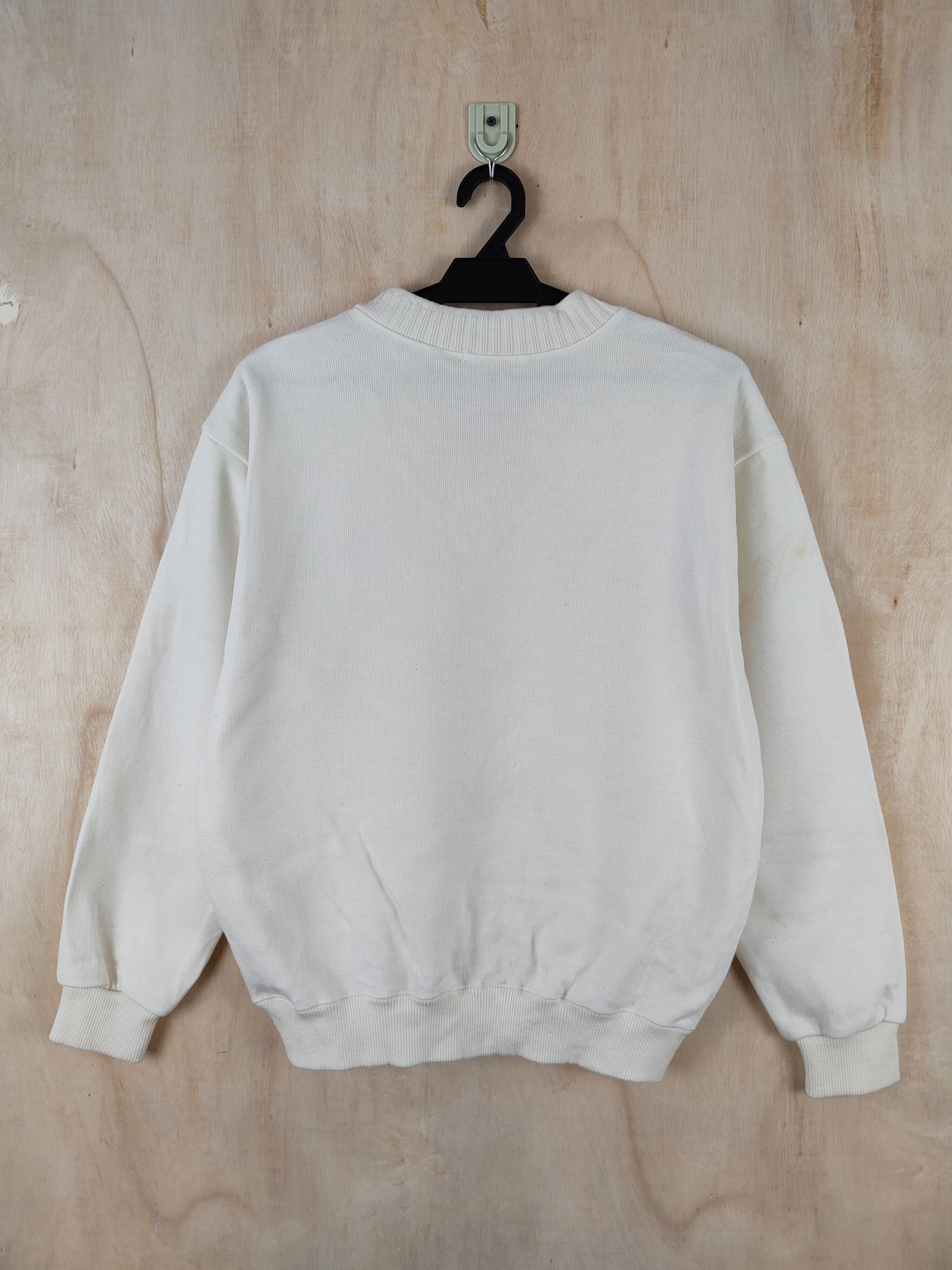 Japanese Brand × Vintage Criyeel Cream vintage Sweatshirts #S2637 Size M / US 6-8 / IT 42-44 - 8 Thumbnail