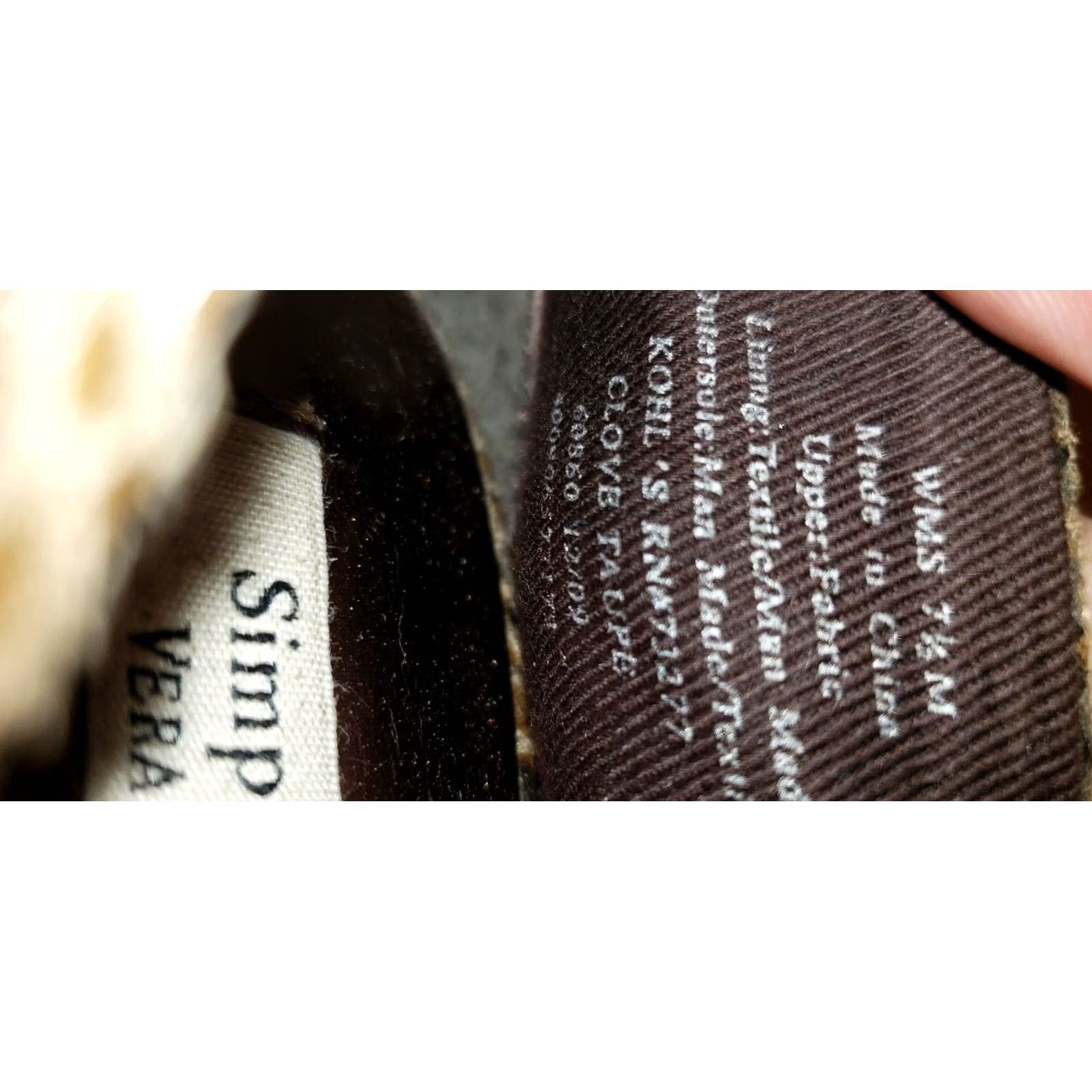 Vera Wang Vera Wang Flats Womens US 7.5 Clove Taupe Open Toe Dark Chain Accent Snakeskin Pattern Slip On Flat M Size US 8 / IT 38 - 6 Thumbnail