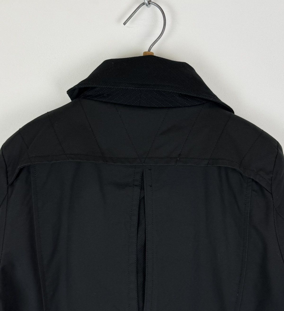G-Star G-Star Raw Minor Trench Coat Full Zip Jacket Black Top Denim Size S / US 4 / IT 40 - 7 Thumbnail