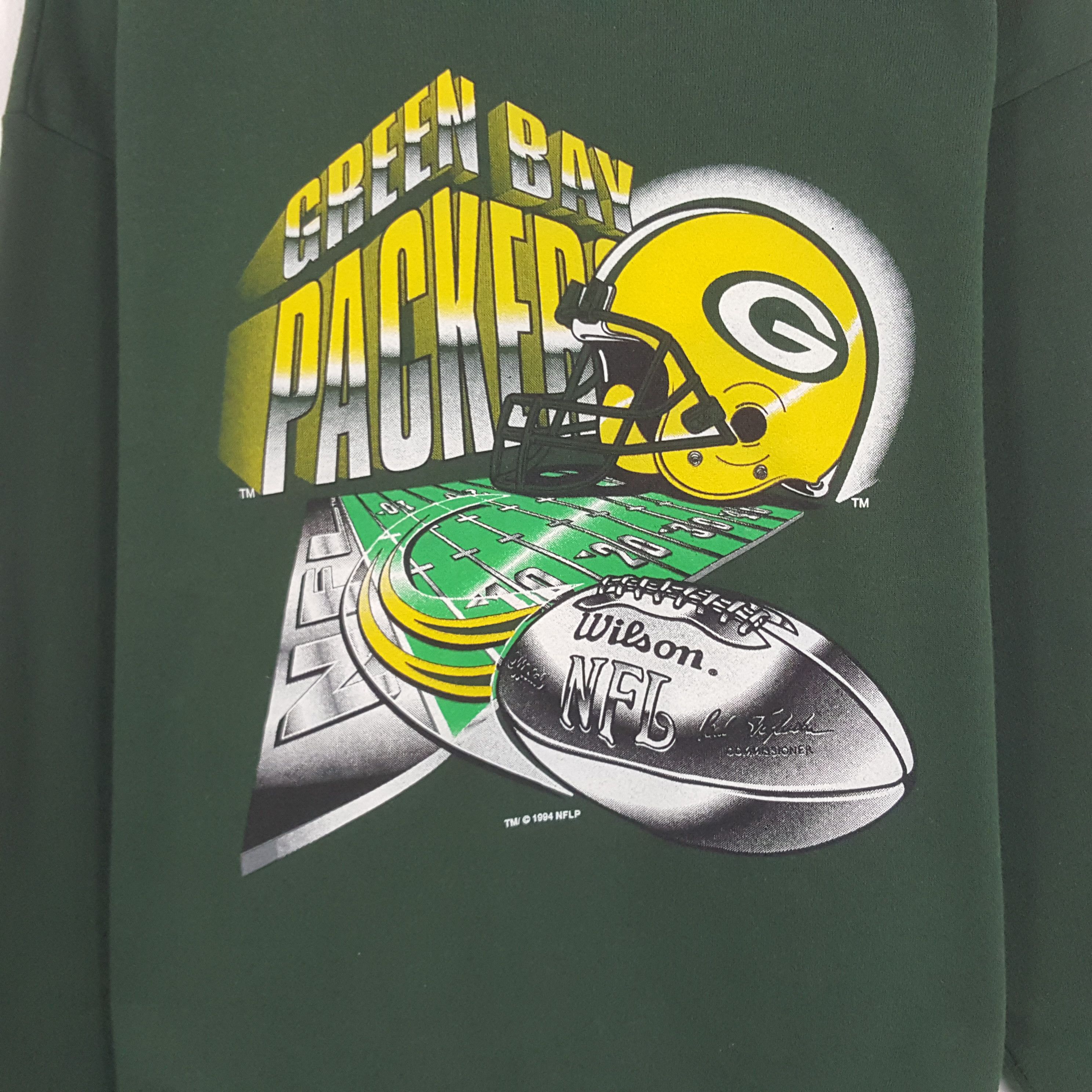 NFL × Sports Specialties × Vintage Vintage Wilson NFL Baseball Sweatshirt Size US XL / EU 56 / 4 - 2 Thumbnail