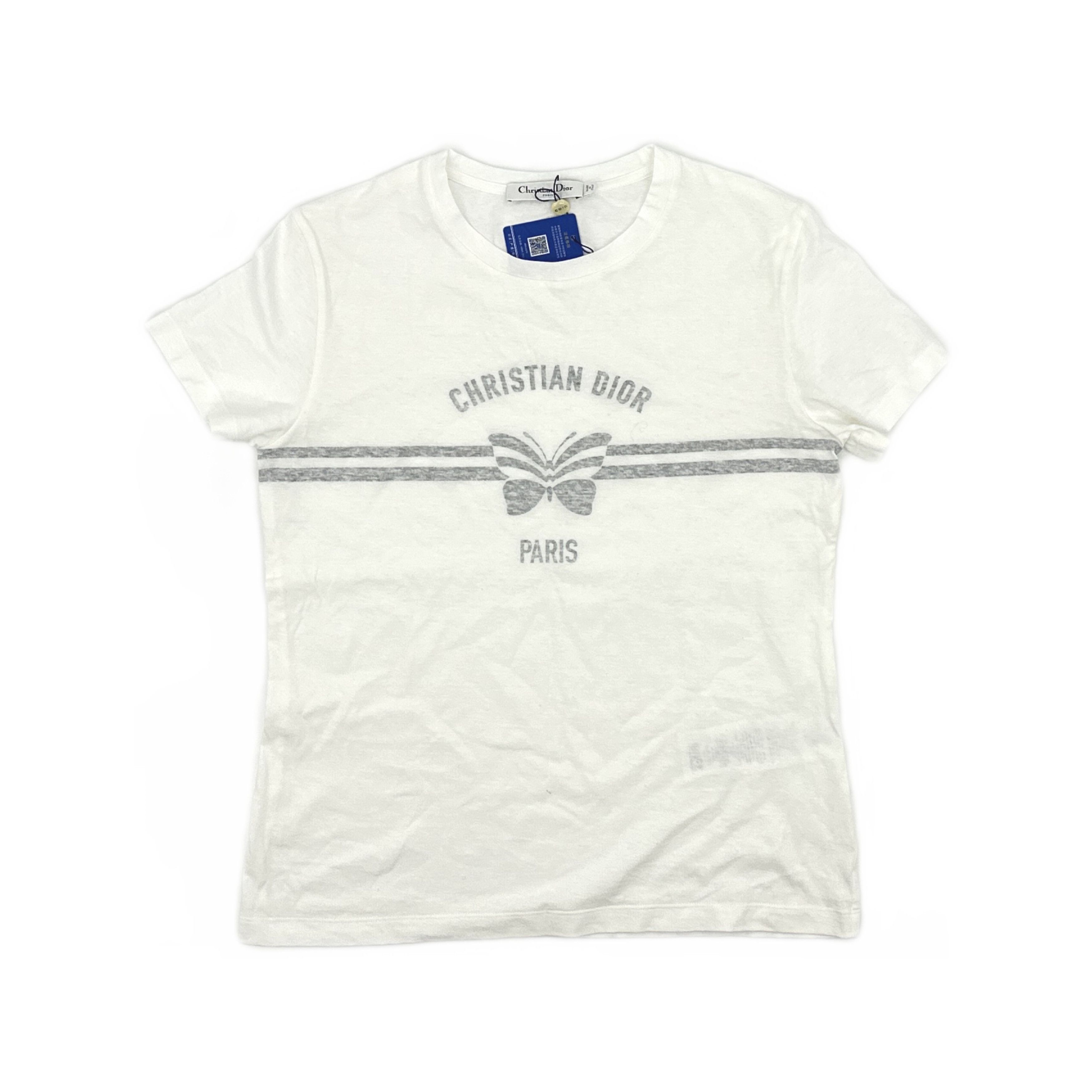 Dior Dior Papillon Butterfly Printed T-Shirt Size M Size M / US 6-8 / IT 42-44 - 1 Thumbnail