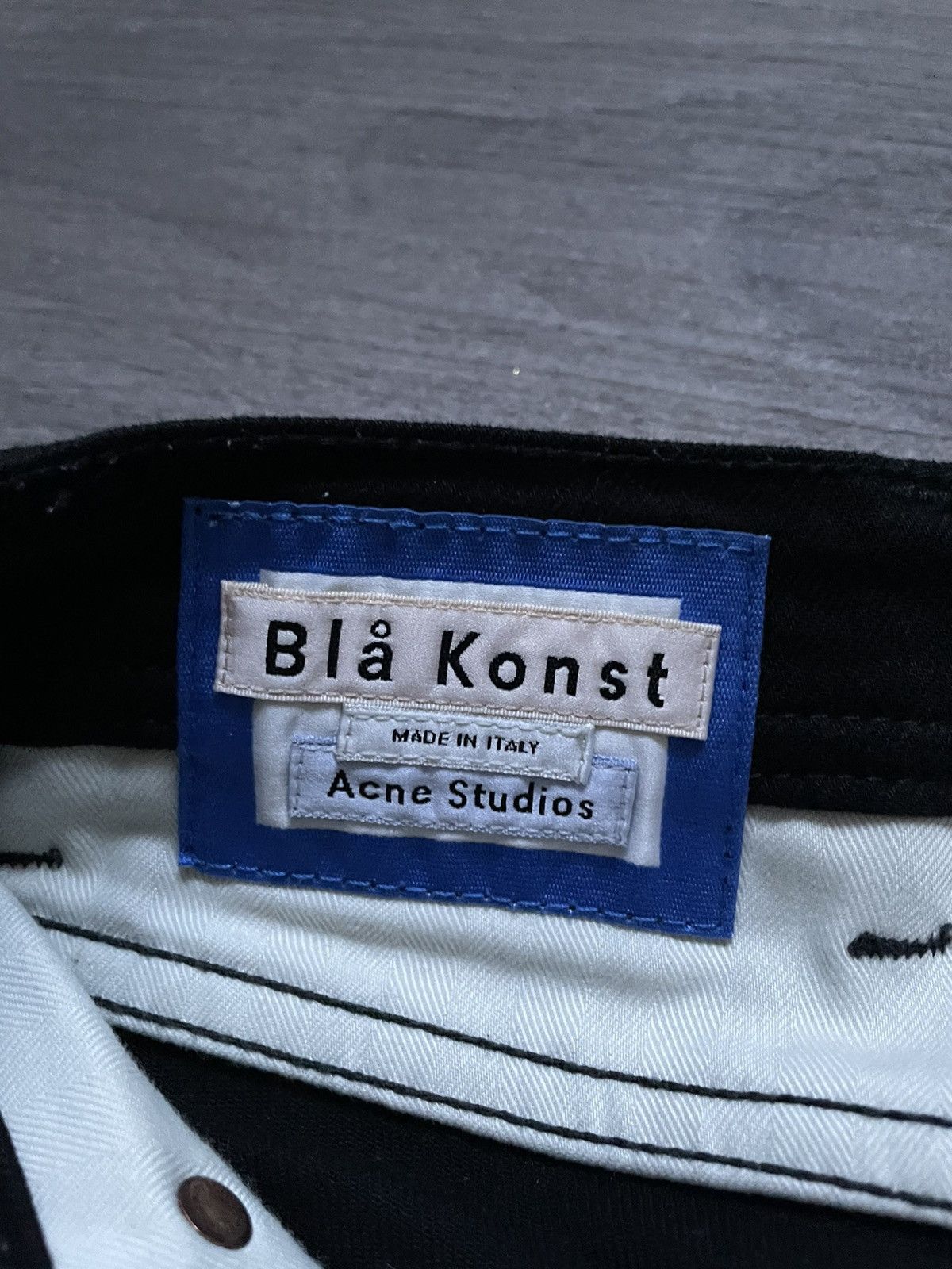 Acne Studios Blå Konst denim Size US 31 - 4 Thumbnail