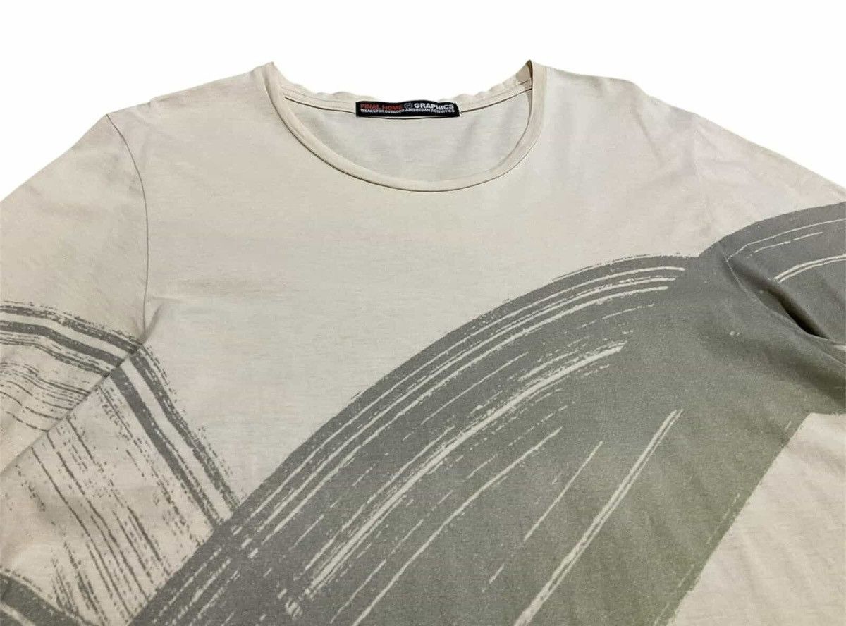 Final Home × Issey Miyake × Japanese Brand 🔥Rare Vintage Final Home Shirt Art Abstract Graphics Size US M / EU 48-50 / 2 - 6 Thumbnail