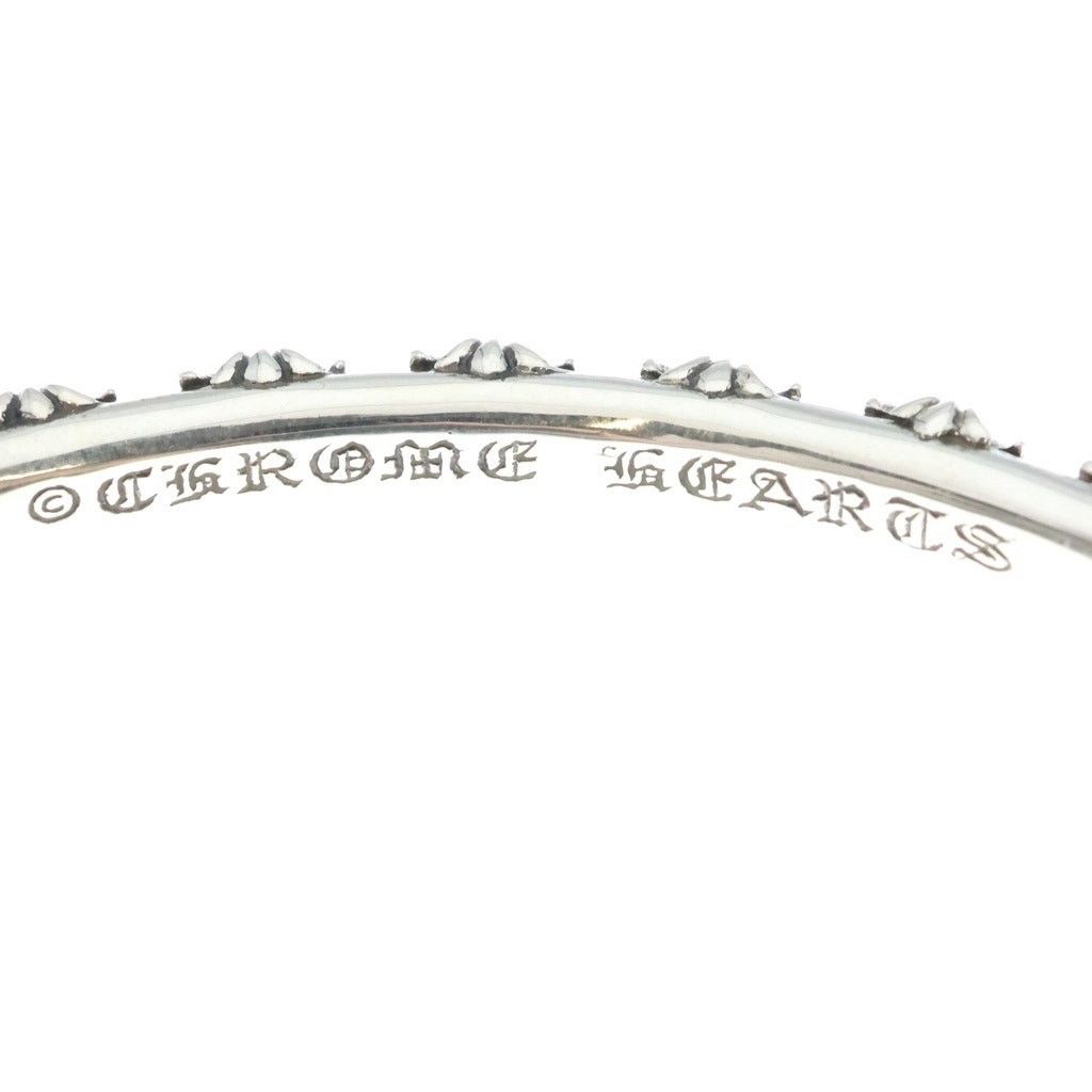 Chrome Hearts CHROME HEARTS Cross Band Bangle Bracelet Silver Size ONE SIZE - 5 Thumbnail