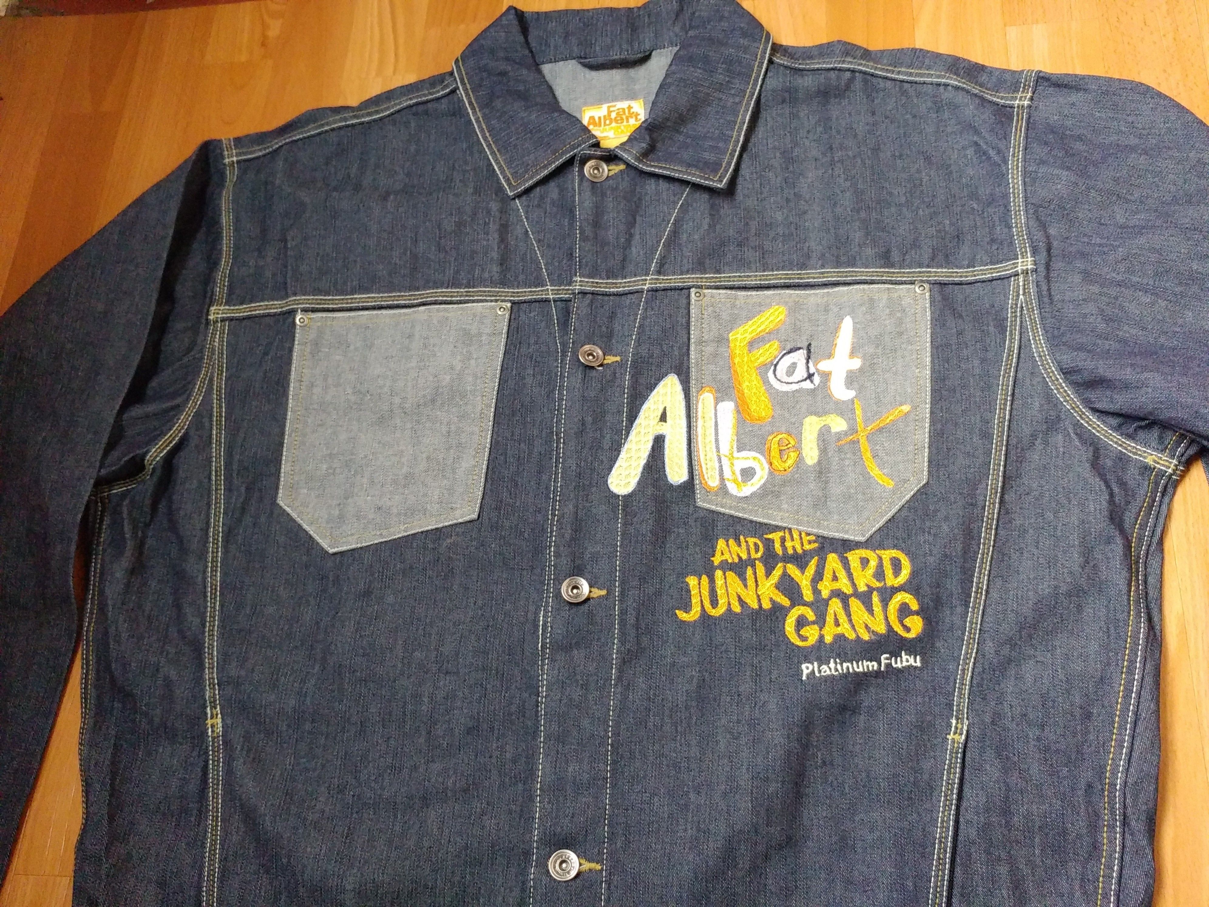 Fubu Platinum Fubu jacket Fat Albert and the Cosby Kids denim XL Size US XL / EU 56 / 4 - 11 Thumbnail