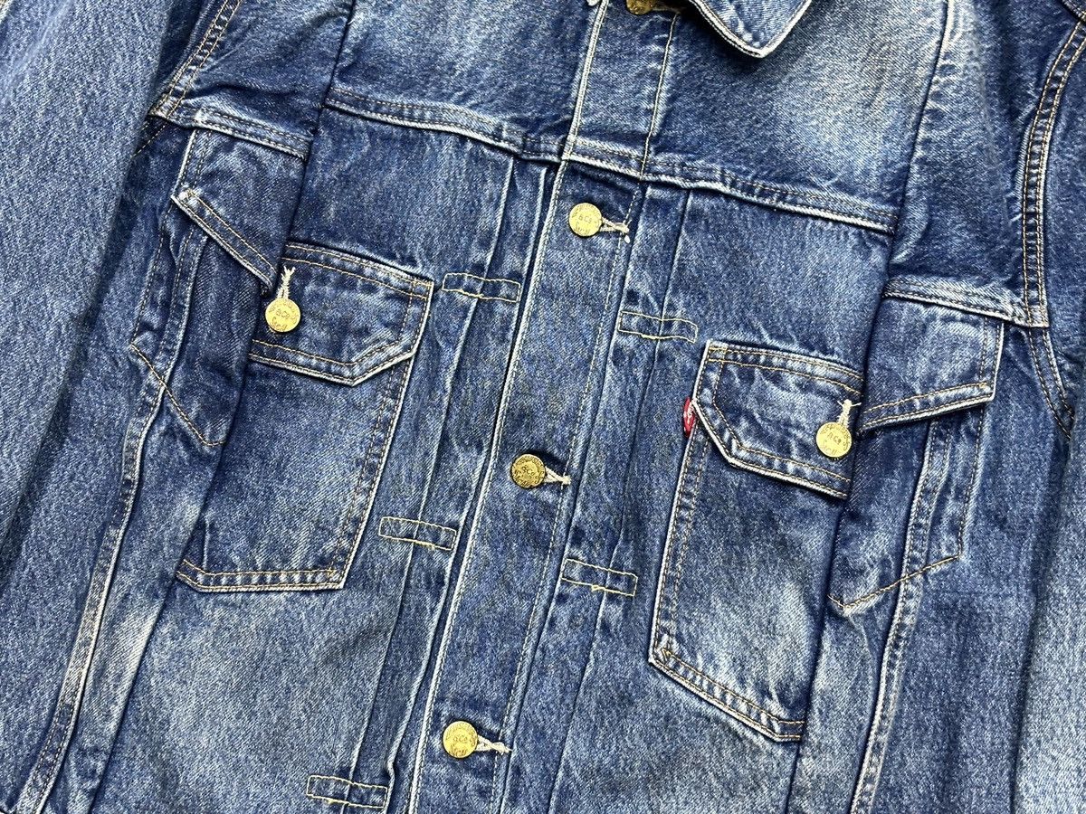 Sacai Sacai x Levis 25ss Patchwork Denim Jacket Size US M / EU 48-50 / 2 - 4 Thumbnail