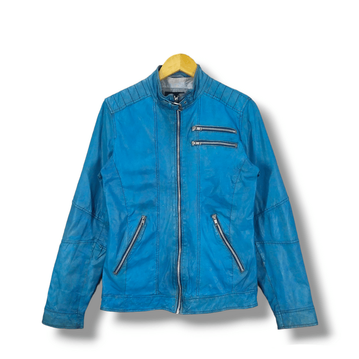 Zara Zara Man Goat Leather Jacker Bikers Jacket Grailed