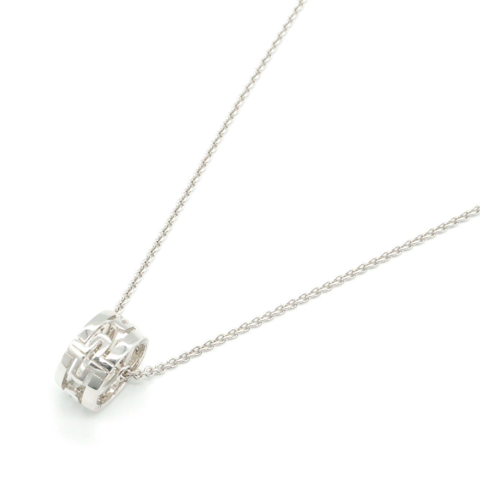 Bvlgari Bvlgari Parentesi Necklace K18Wg (White Gold) Silver Size ONE SIZE - 1 Thumbnail