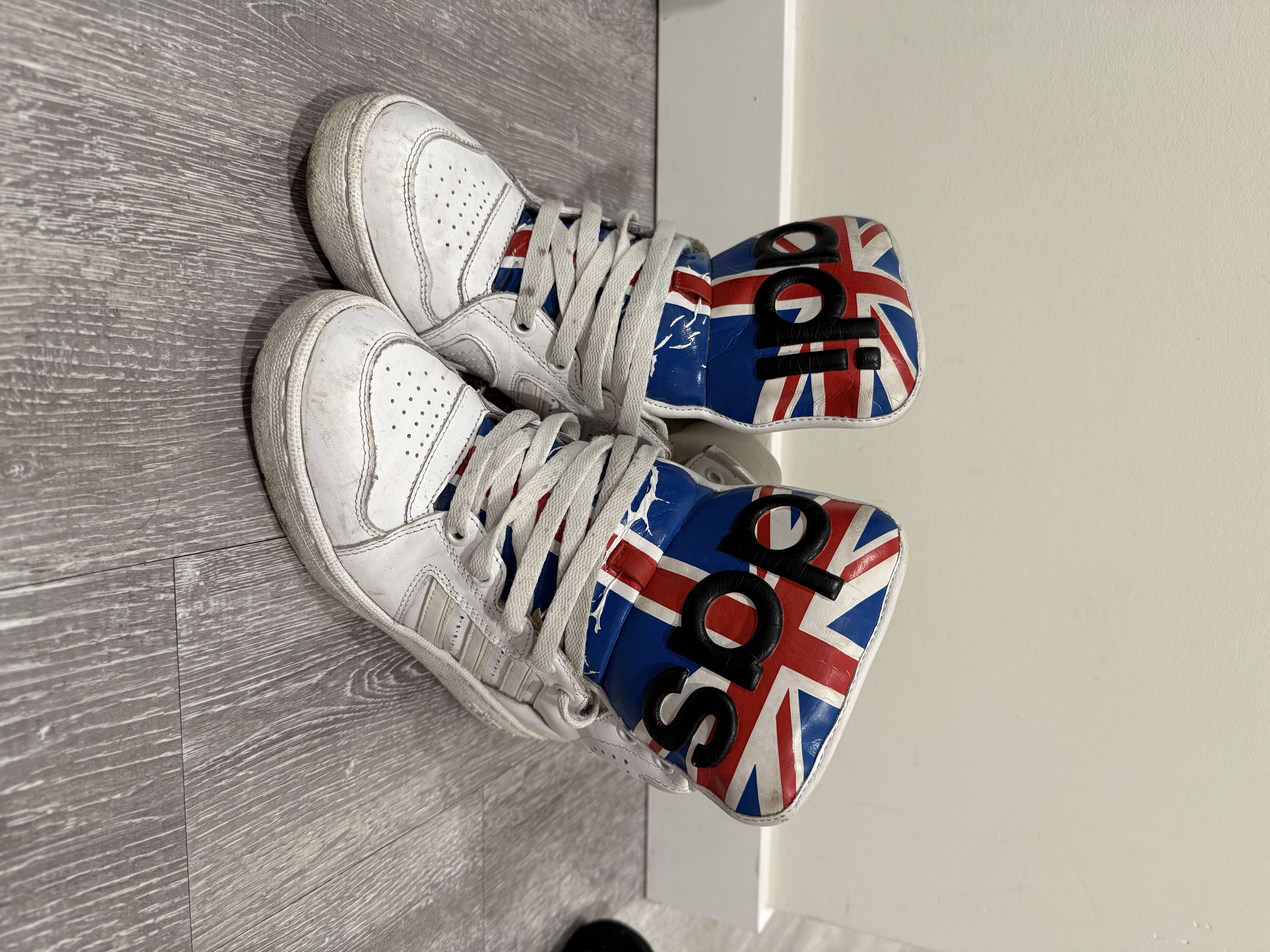 Adidas Jeremy Scott Union Jack sneakers