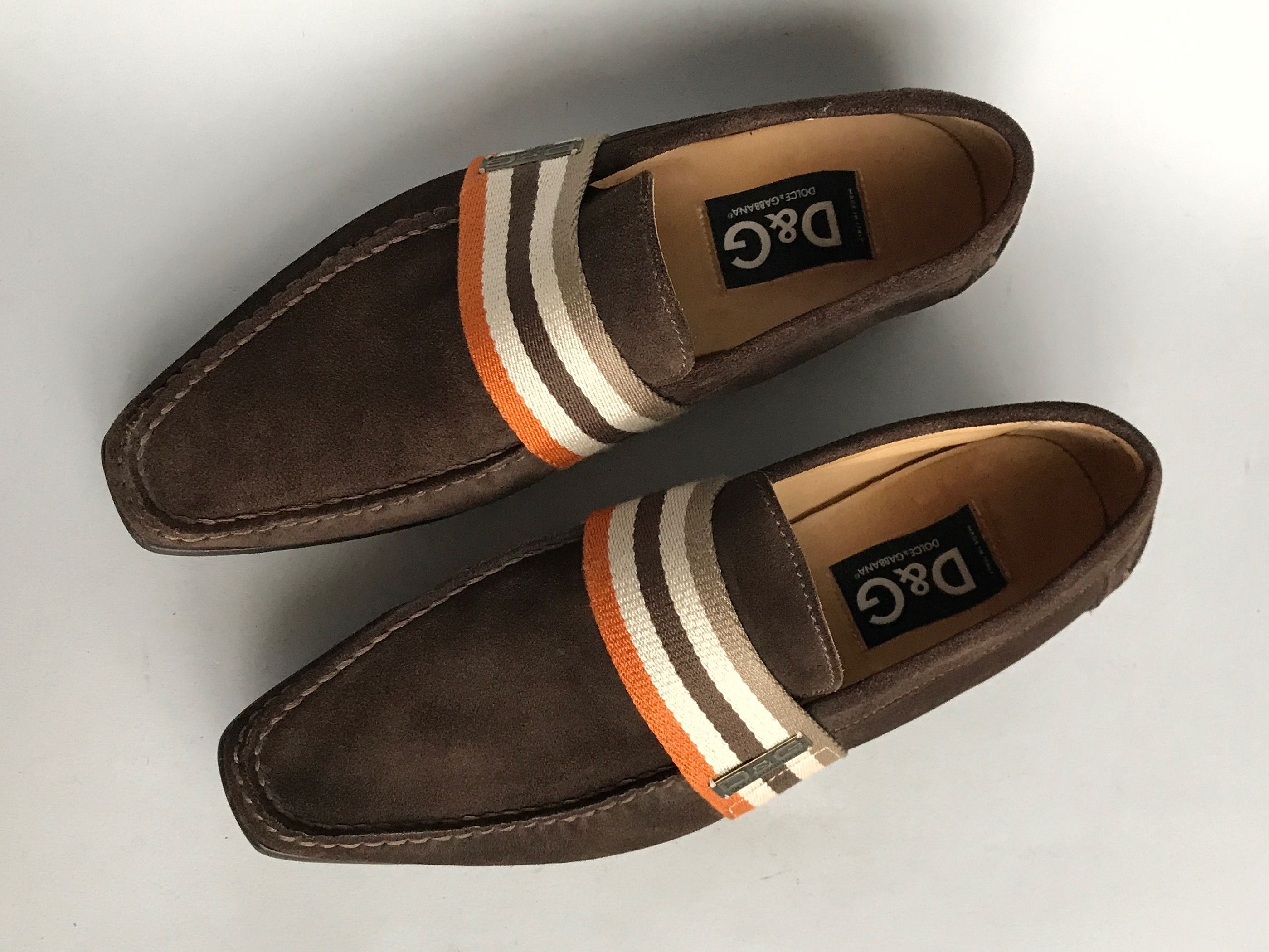 Dolce & Gabbana DOLCE & GABBANA SUEDE MOCCASINS LOAFERS SHOES US8 EU41 UK7 Size US 8 / EU 41 - 2 Thumbnail