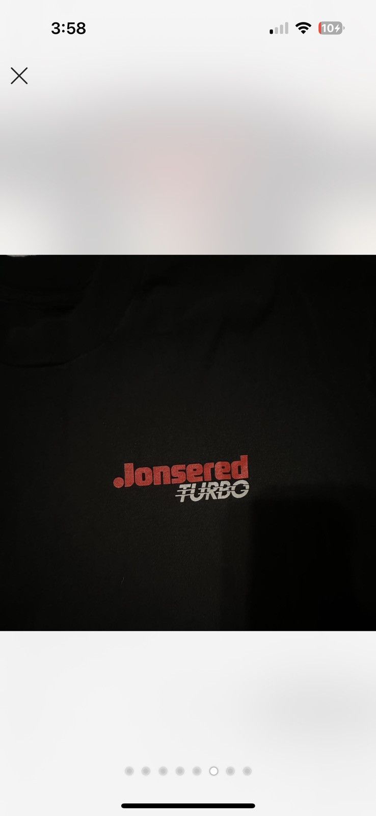 Vintage Vintage "Jonsered Turbo" Chainsaw Tshirt. Size US XL / EU 56 / 4 - 6 Thumbnail