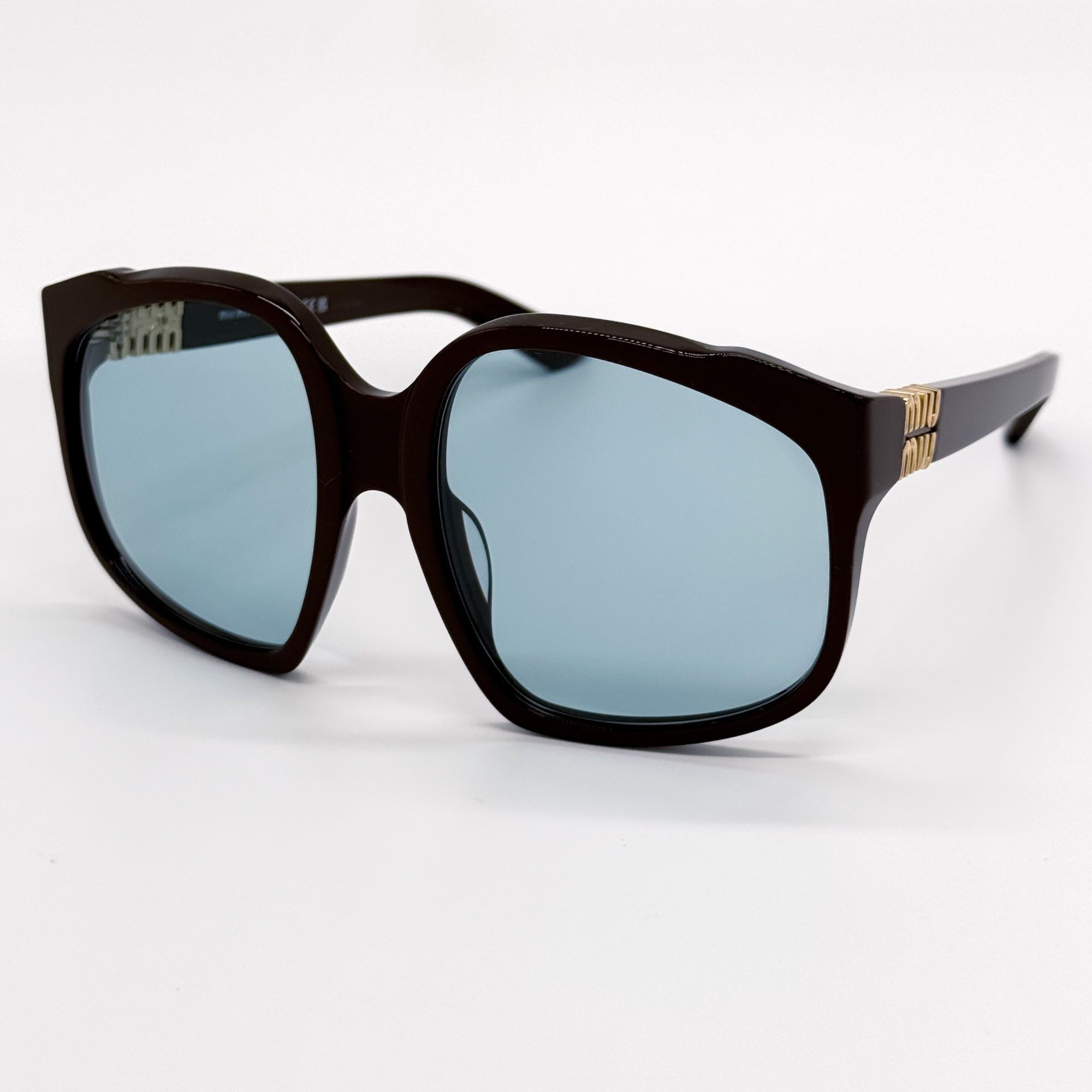 Miu Miu NEW MIU MIU SUNGLASSES MUA07S 24D20R BROWN MU A07S, SMU A07 Size ONE SIZE - 3 Thumbnail