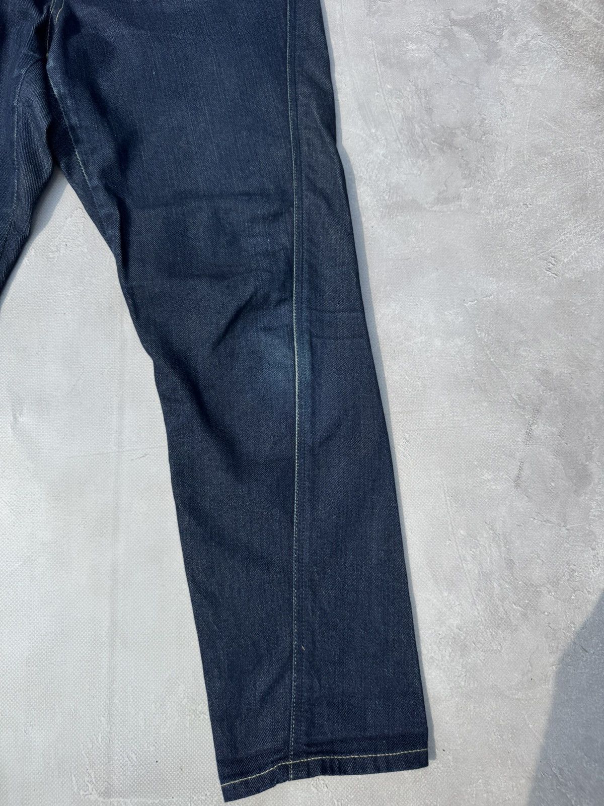 Lee Vintage Lee Japan Denim Asymmetric Jeans Pants Size US 30 / EU 46 - 4 Thumbnail