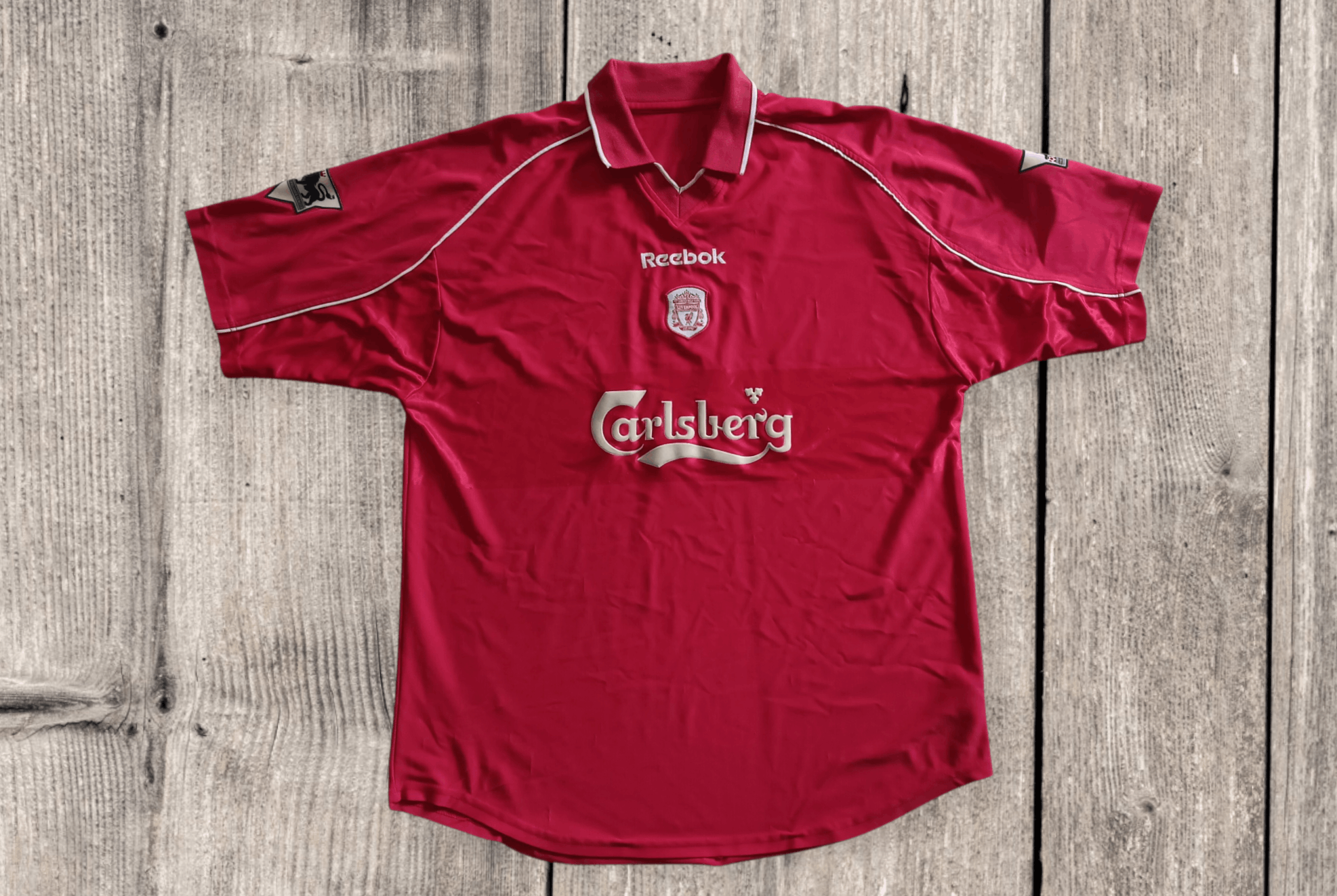 Reebok 2000-2002 | Liverpool (Home) | Vintage Jersey Size US XL / EU 56 / 4 - 1 Thumbnail