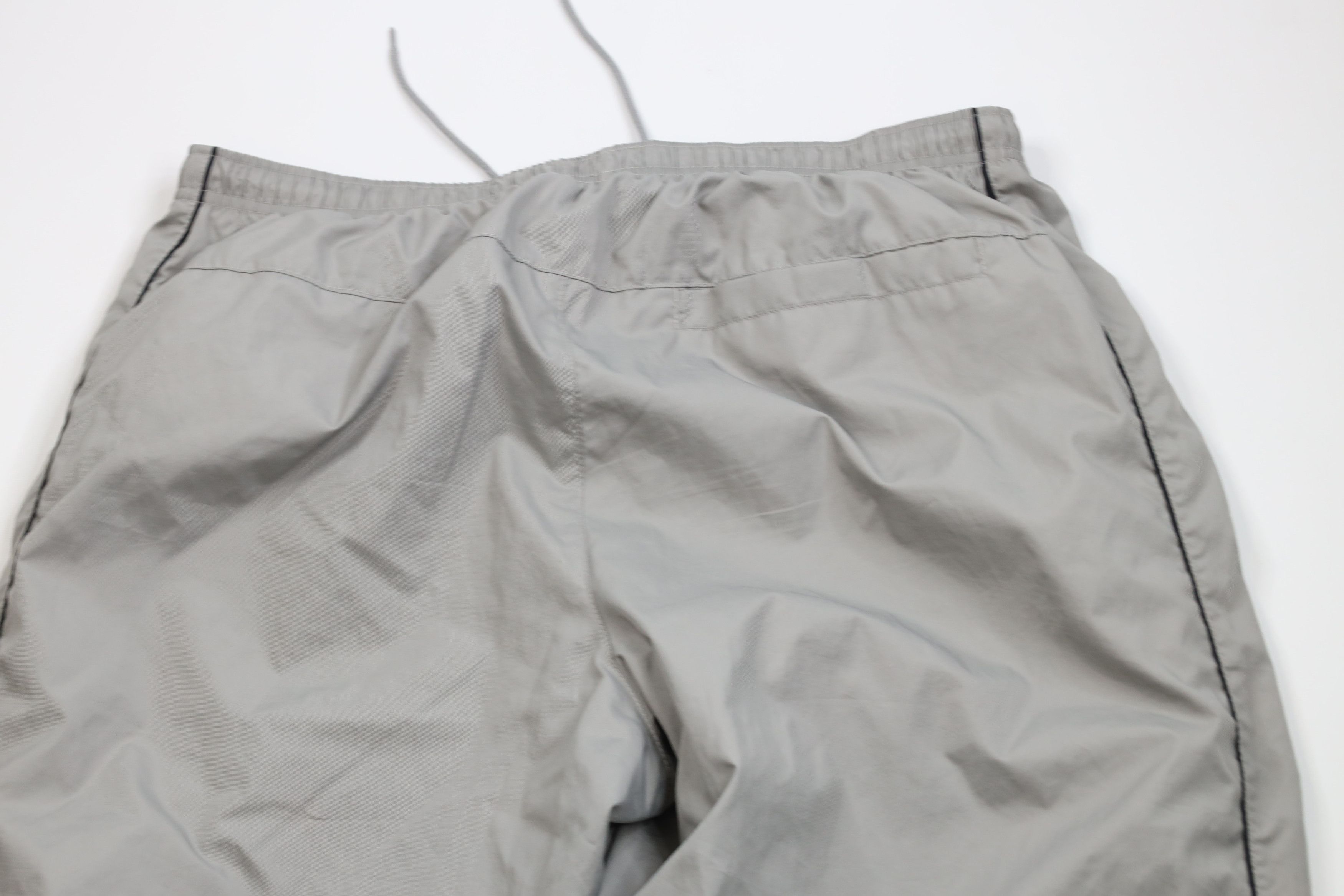 Nike × Vintage Vintage Nike Scott Mini Swoosh Lined Wide Leg Pants Gray Size US 40 / EU 56 - 11 Thumbnail