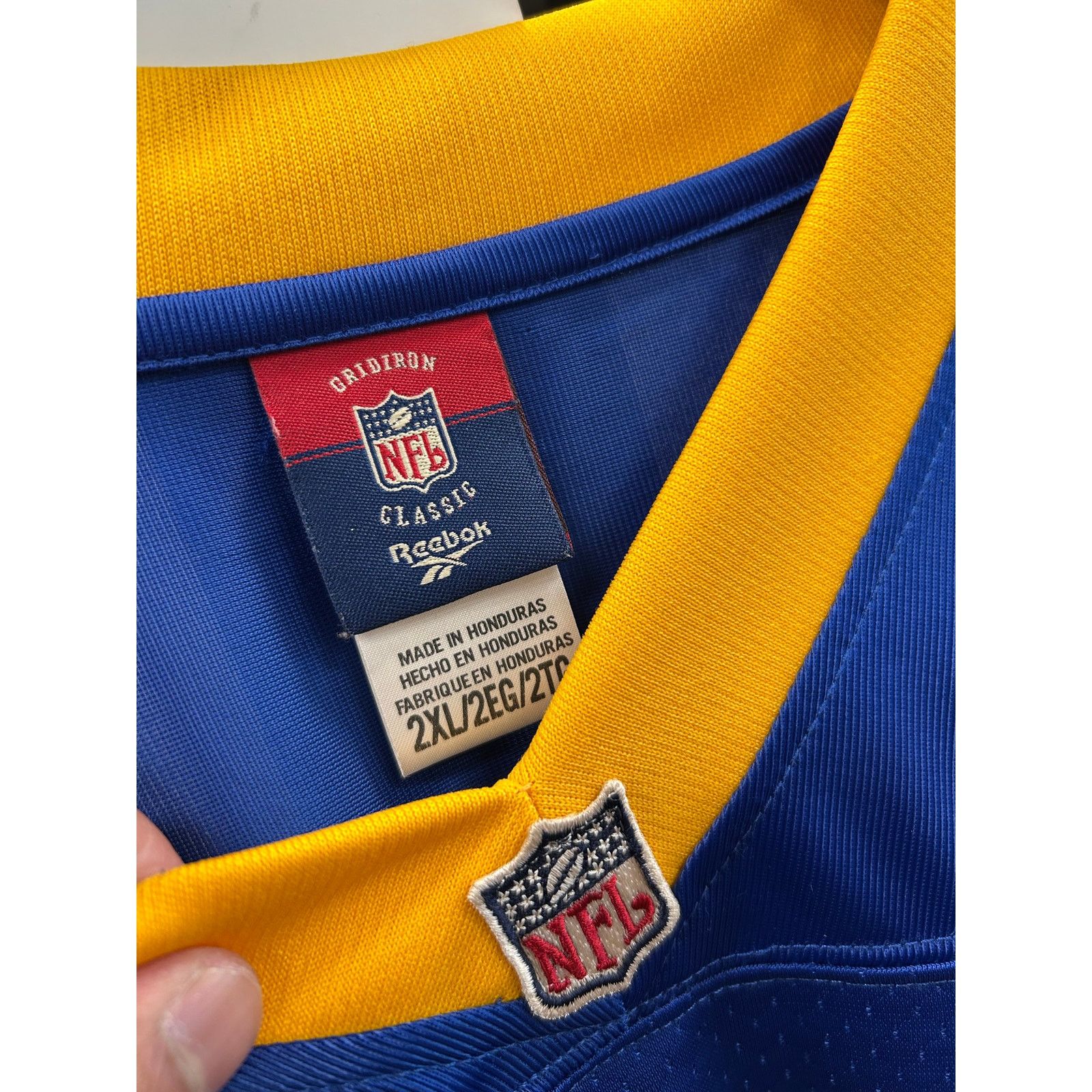 NFL Kevin Greene Los Angeles Rams NFL throwback Jersey size 2XL Size US XXL / EU 58 / 5 - 5 Thumbnail