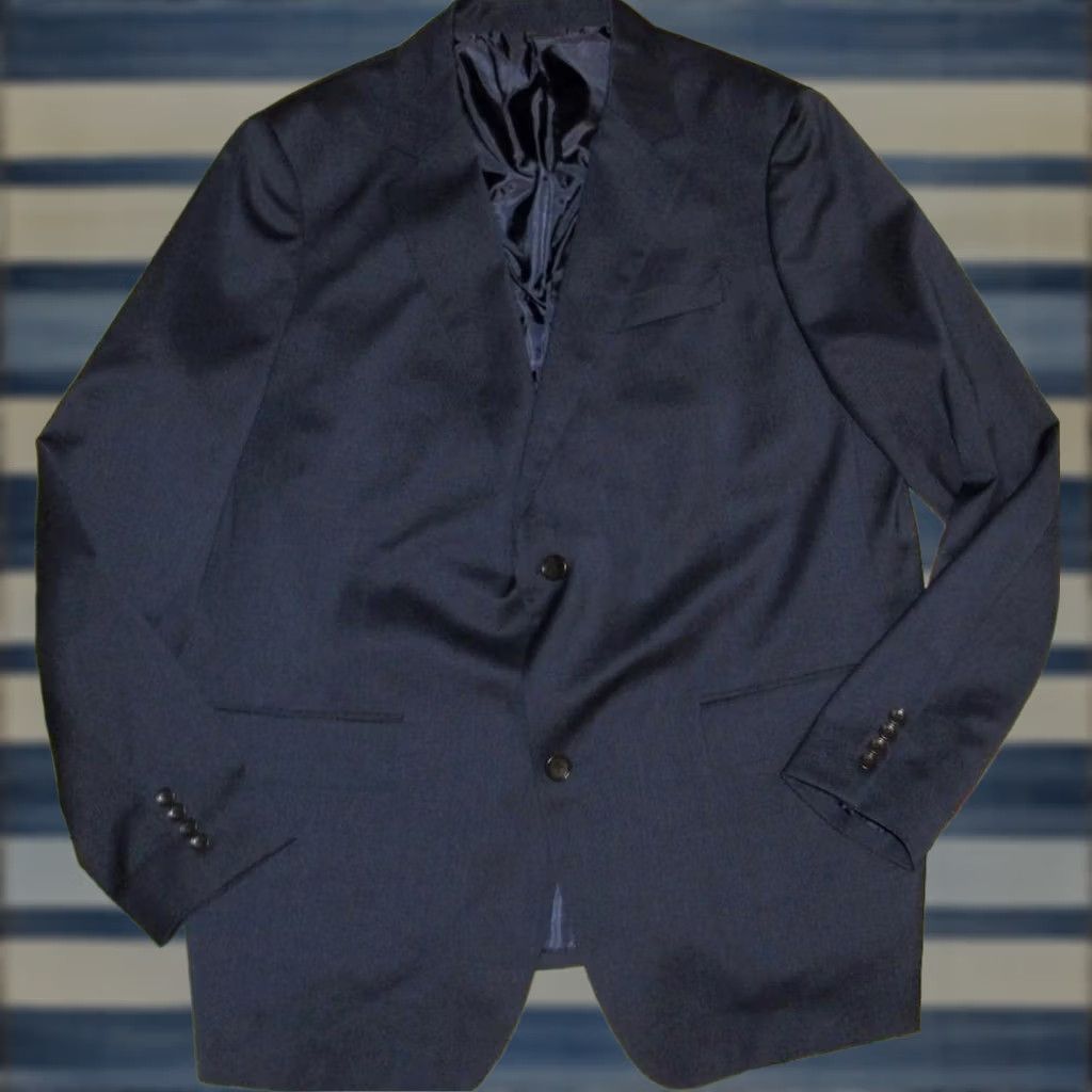 Bonobos BONOBOS Navy Blue Wool Blazer Blazer 50 Long Men XS? Size 50R - 1 Thumbnail