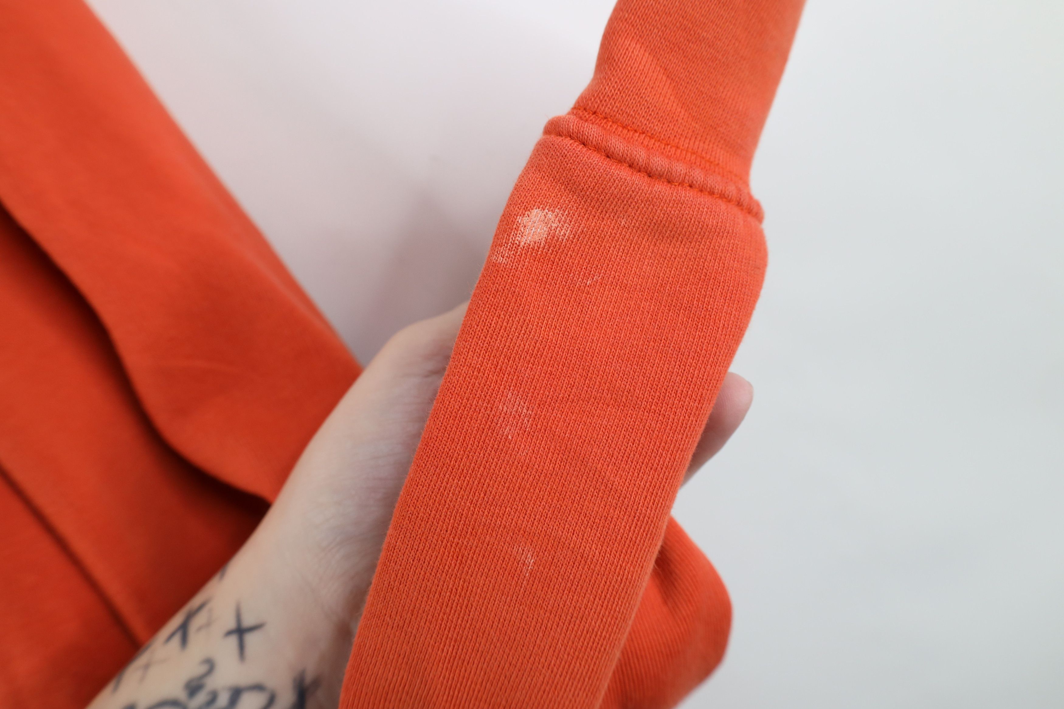 Nike Vintage Nike Scott Mini Swoosh Hoodie Sweatshirt Orange Size US XL / EU 56 / 4 - 11 Thumbnail